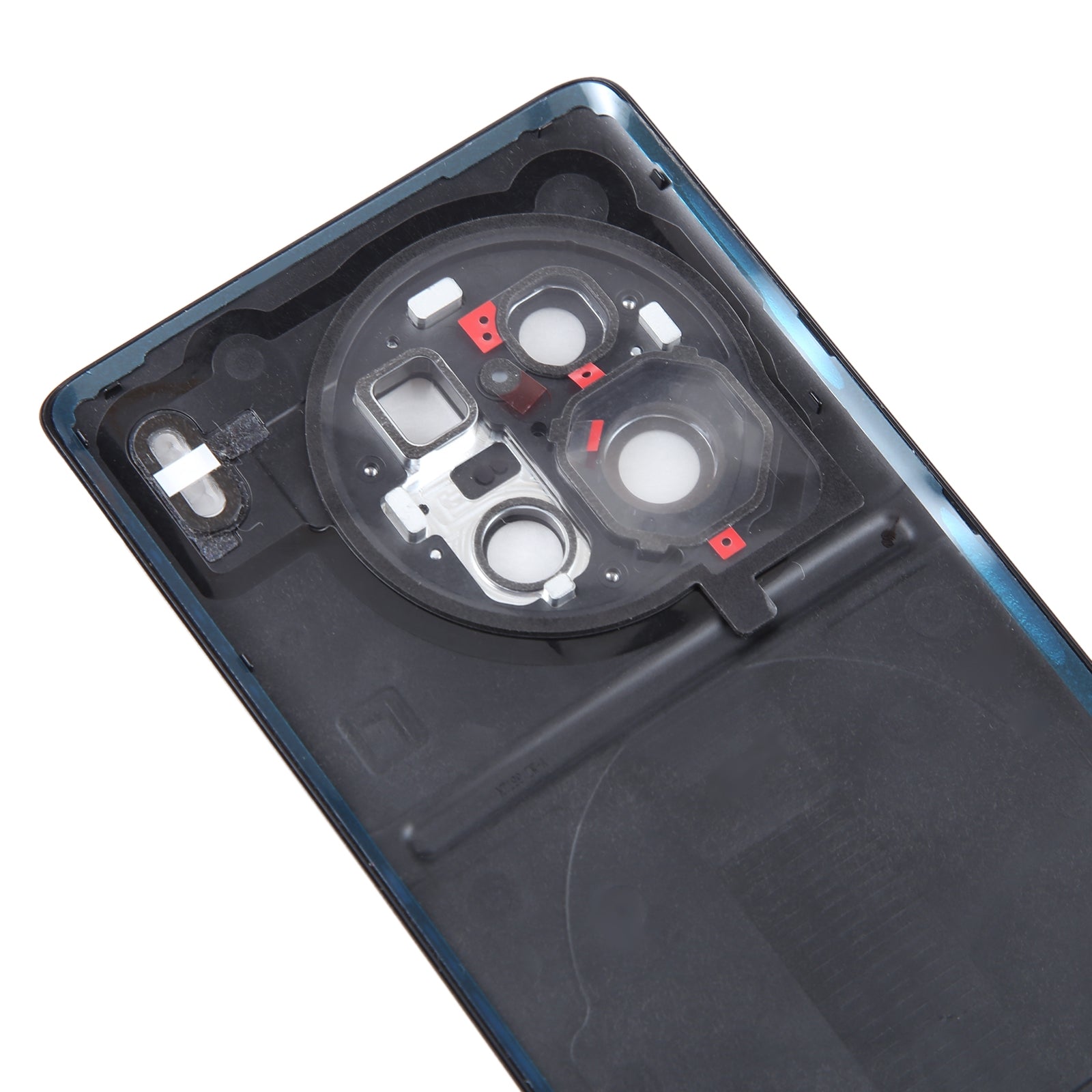 Cache arrière Cache batterie + Objectif caméra arrière Vivo X90 Pro + Noir