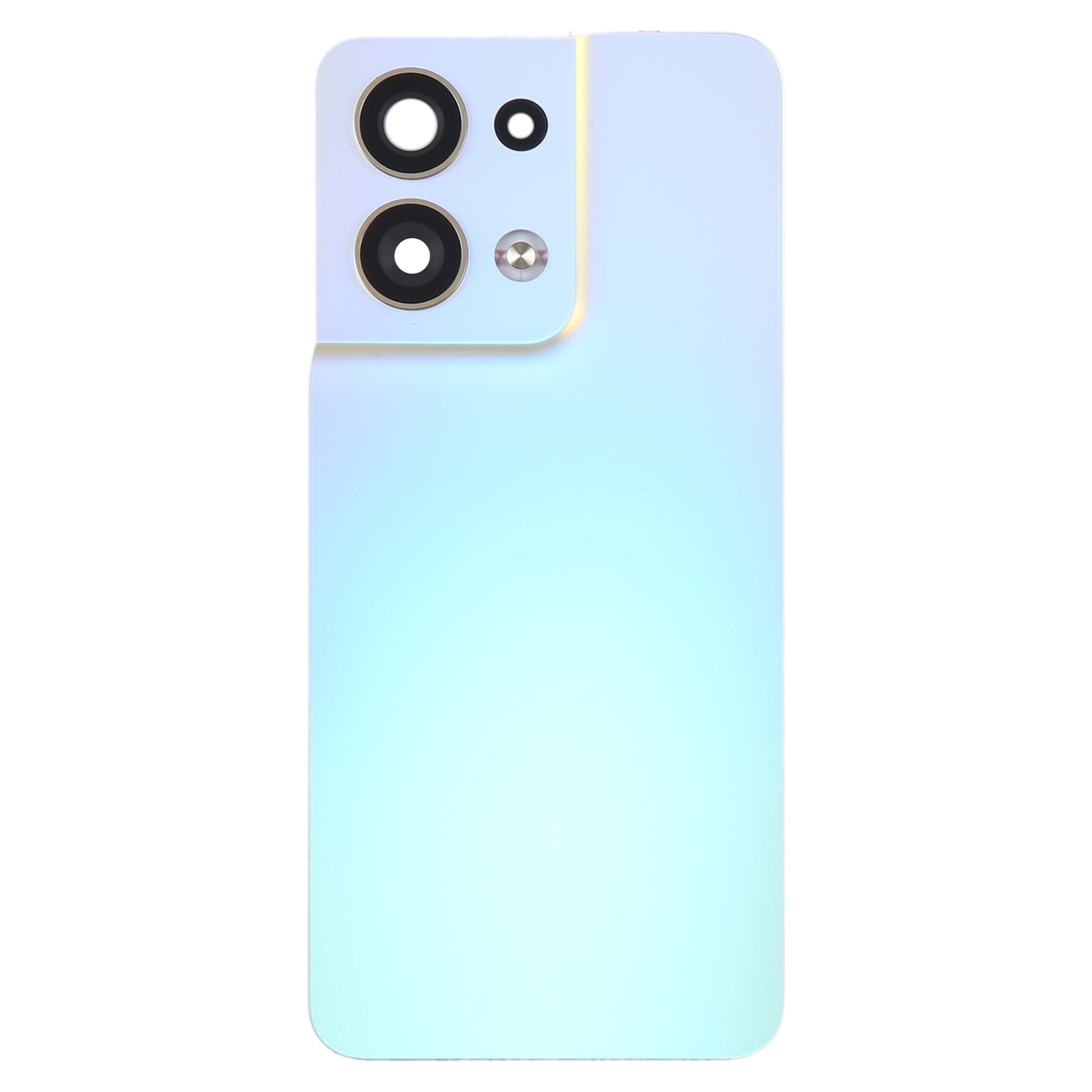 Cache Batterie Cache Arrière + Objectif Caméra Arrière Oppo Find X5 Lite Bleu
