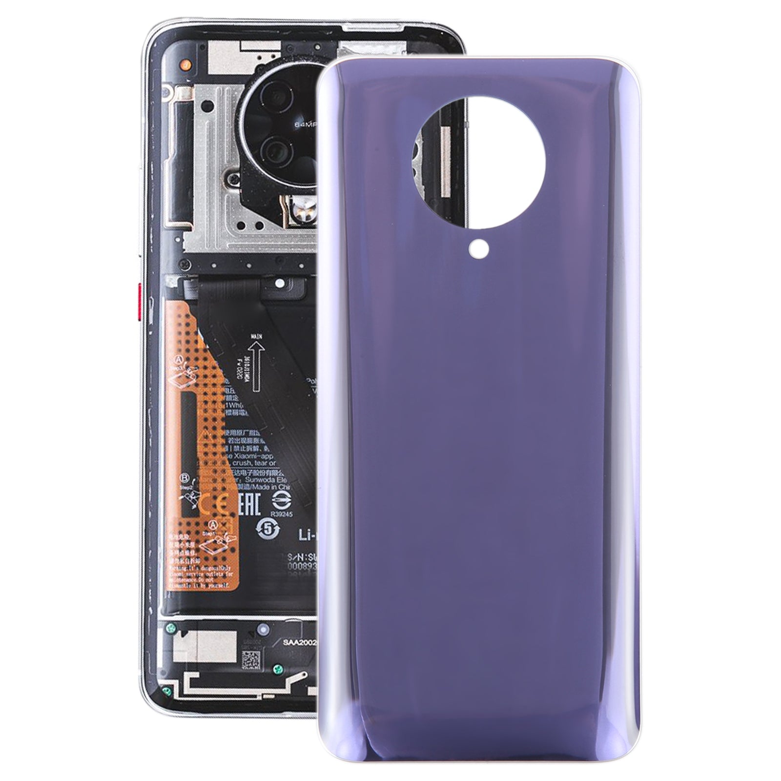 Battery Cover Back Cover Xiaomi Poco F2 Pro Purple