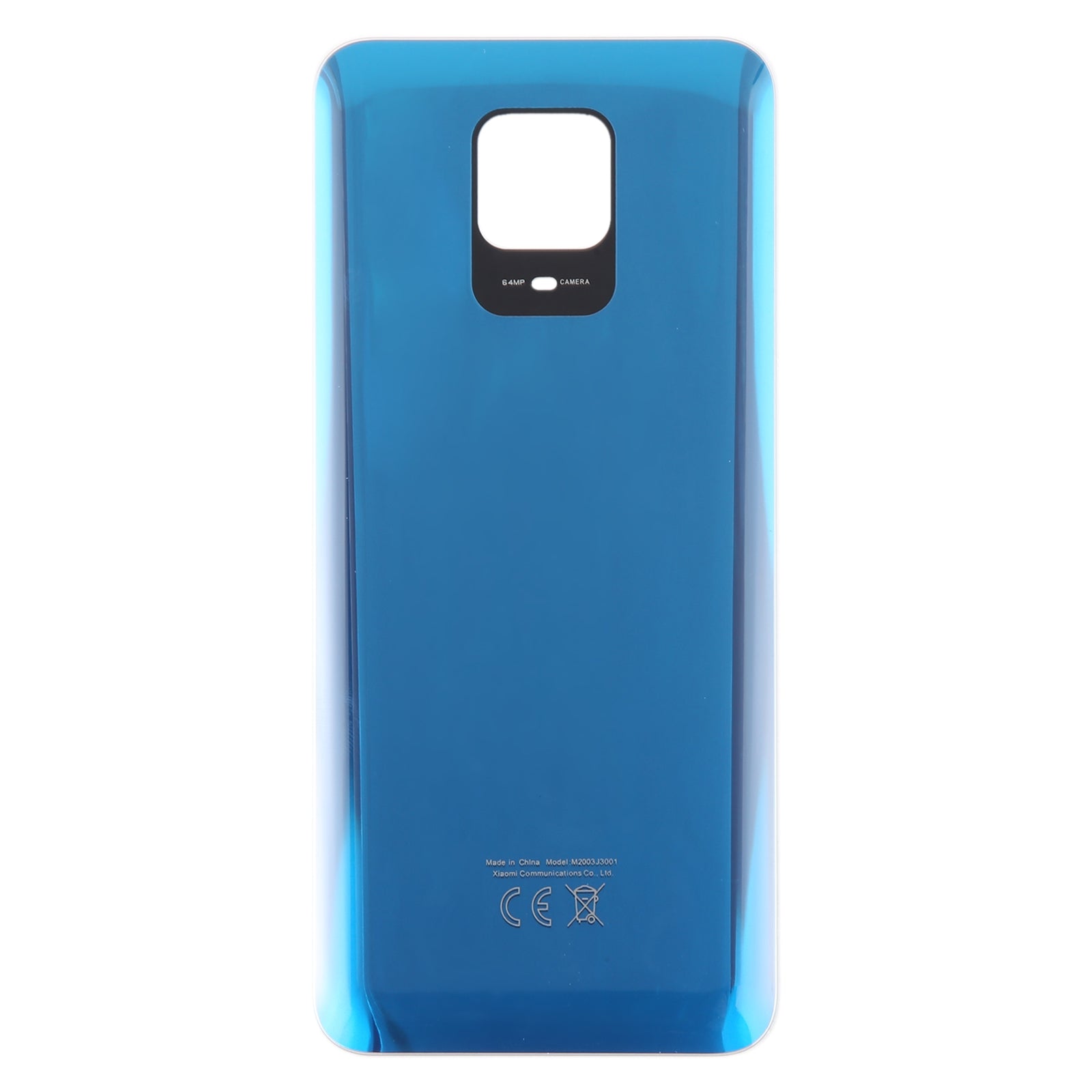 Cache Batterie Cache Arrière Xiaomi Redmi Note 9 Pro Bleu
