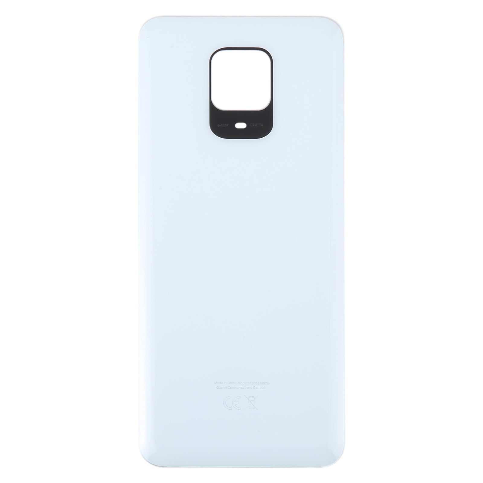 Cache batterie Cache arrière Xiaomi Redmi Note 9 Pro Blanc