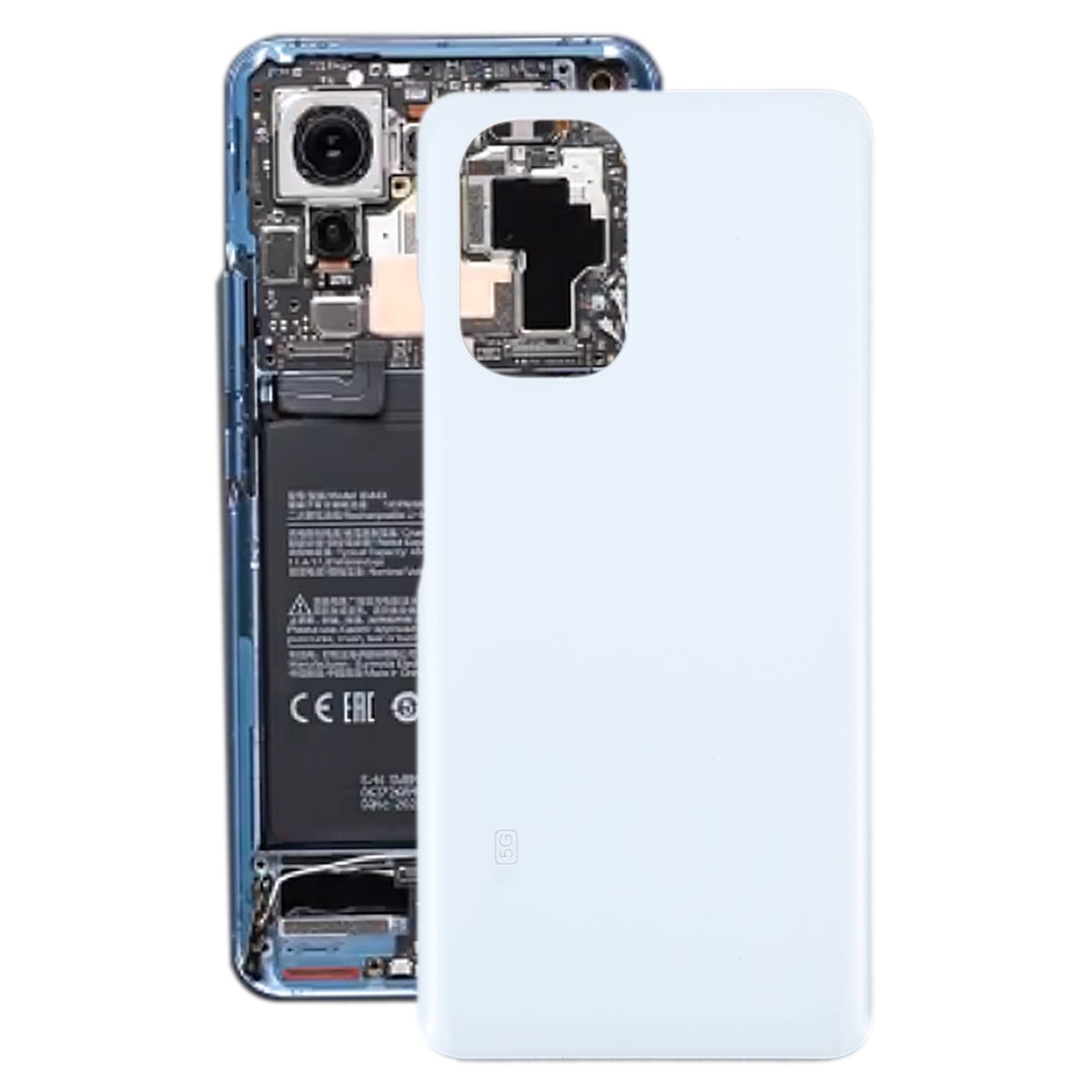 Cache batterie Cache arrière Xiaomi Mi 11x Pro Blanc