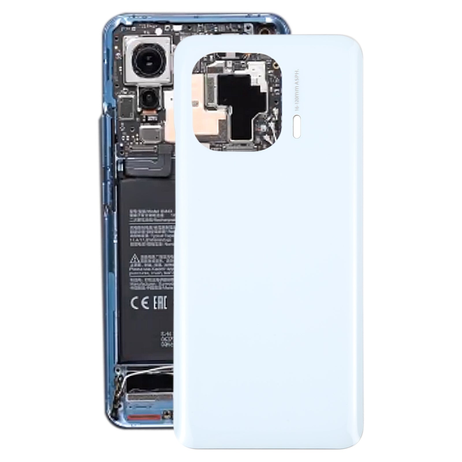 Cache Batterie Cache Arrière Xiaomi Mi 11 Pro Blanc