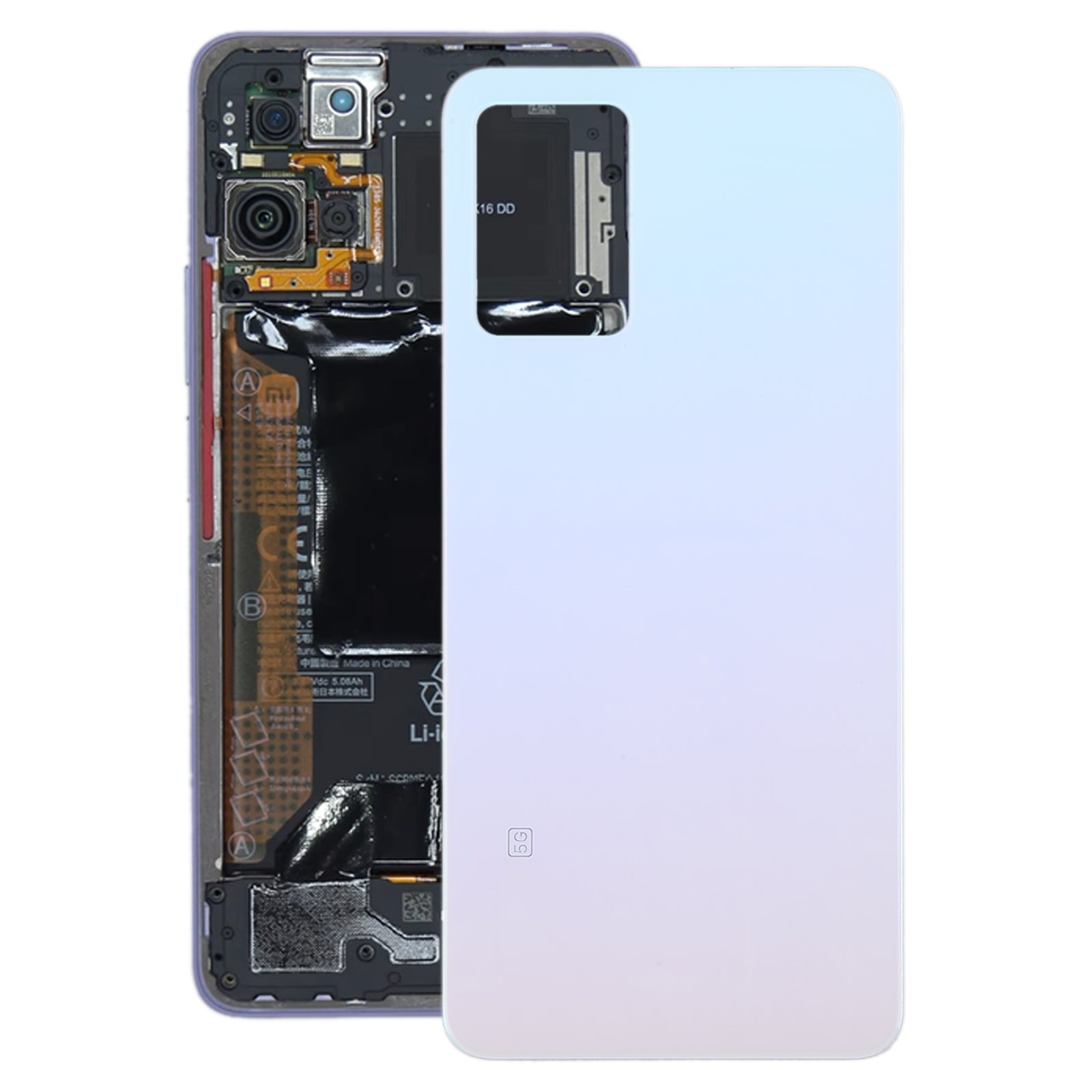 Cache batterie Cache arrière Xiaomi 11i HyperCharge Blanc
