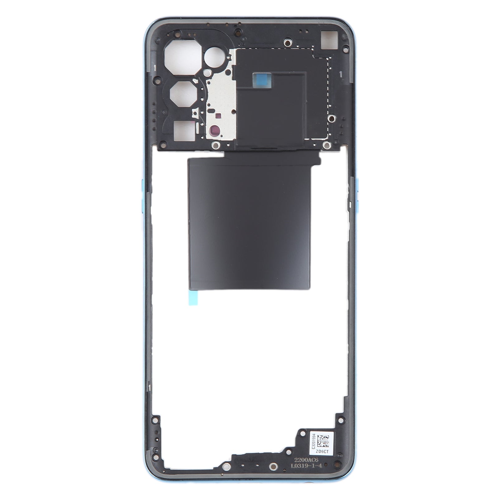 Chassis Back Cover Frame Oppo Find X3 Lite Blue