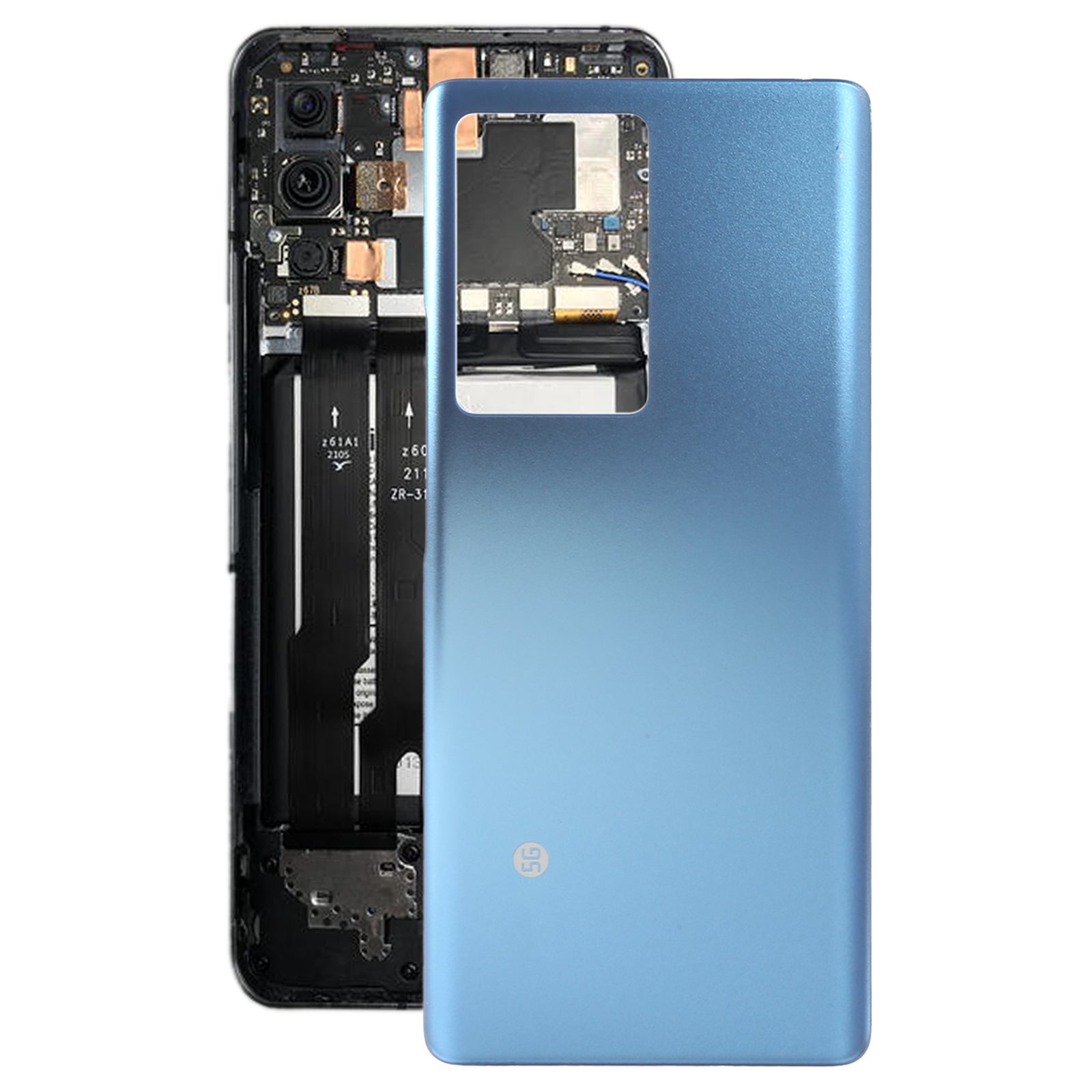 Battery Cover Back Cover ZTE Axon 40 Pro Blue