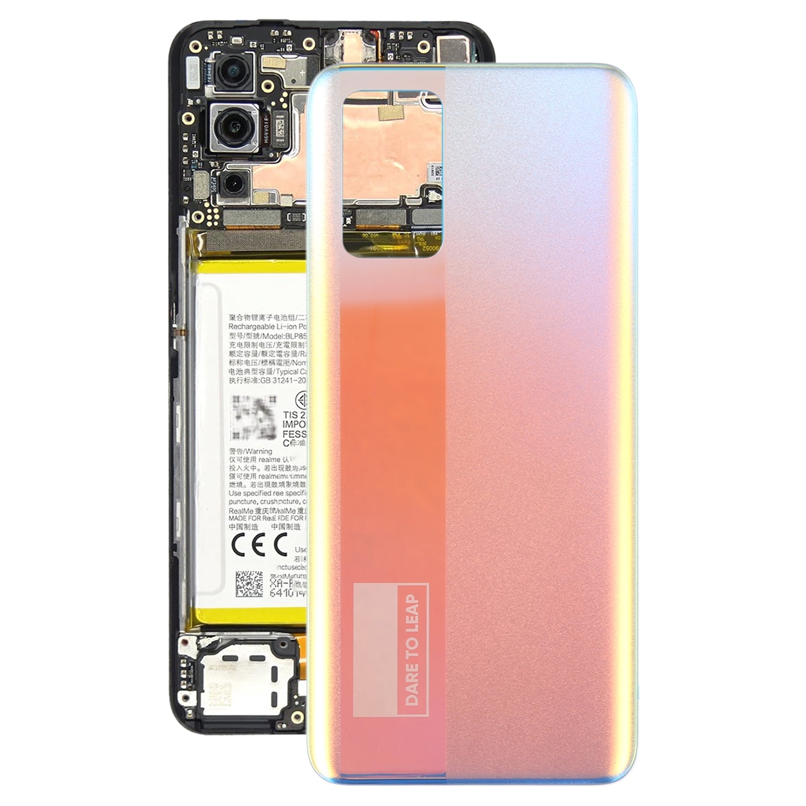 Battery Cover Back Cover Realme GT Neo Pink