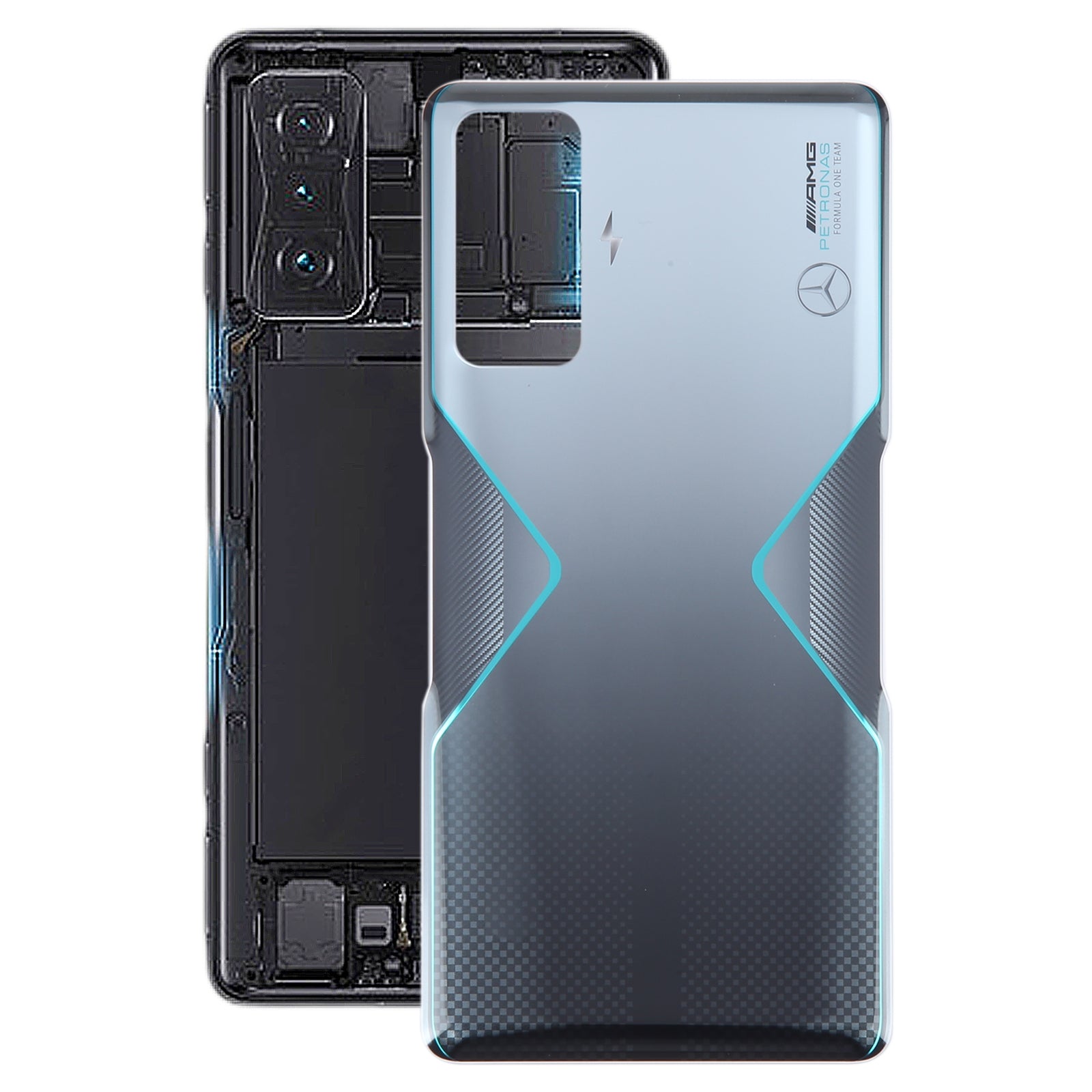 Battery Cover Back Cover Xiaomi Redmi K50 Gaming Silver