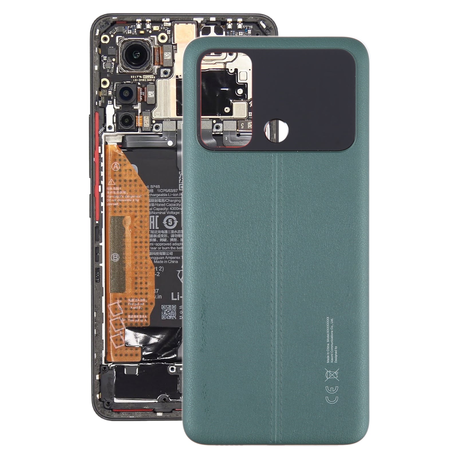 Tapa Bateria Back Cover Xiaomi Poco C55 Verde