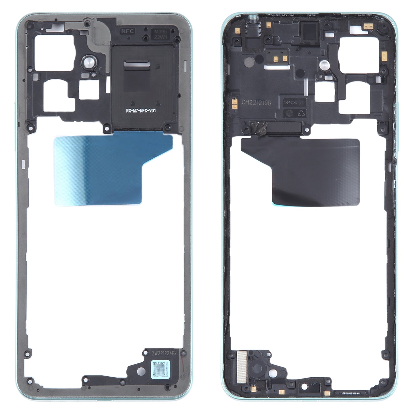 Chassis Back Cover Frame Xiaomi Redmi Note 12 4G Green