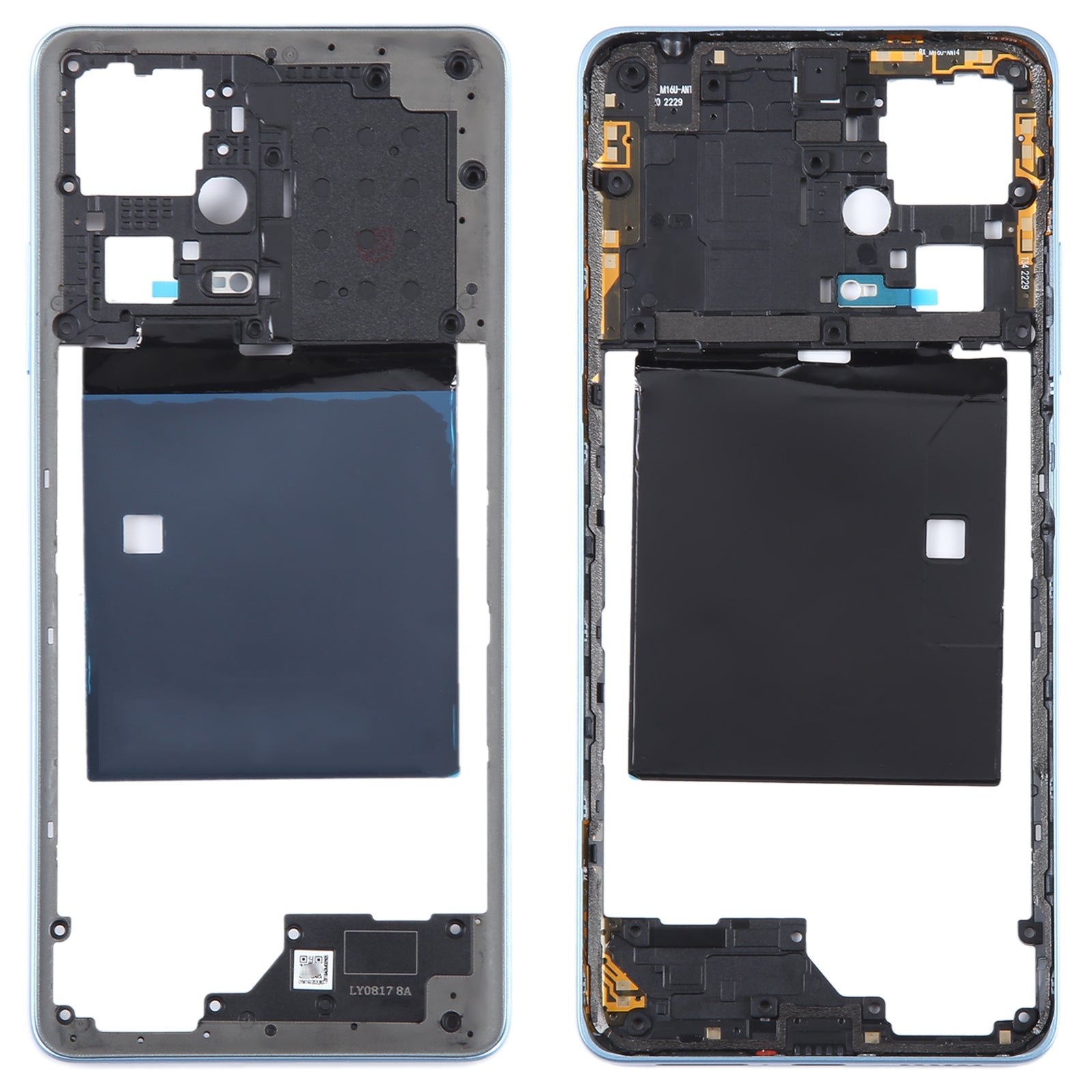 Chasis Carcasa Trasera Marco Xiaomi Redmi Note 12 Pro + Azul