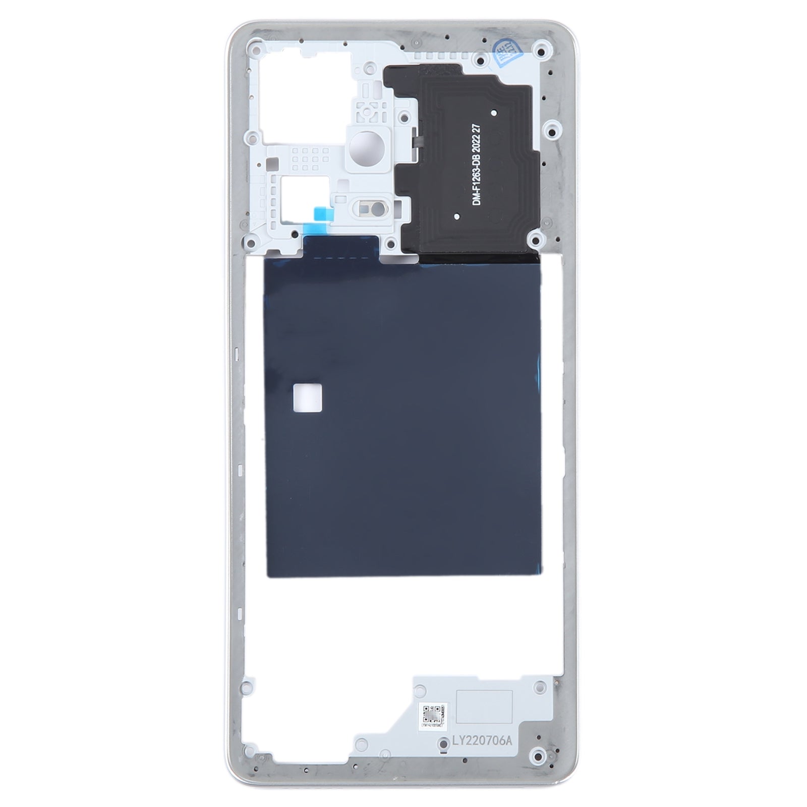 Chasis Carcasa Trasera Marco Xiaomi Redmi Note 12 Pro + Plata