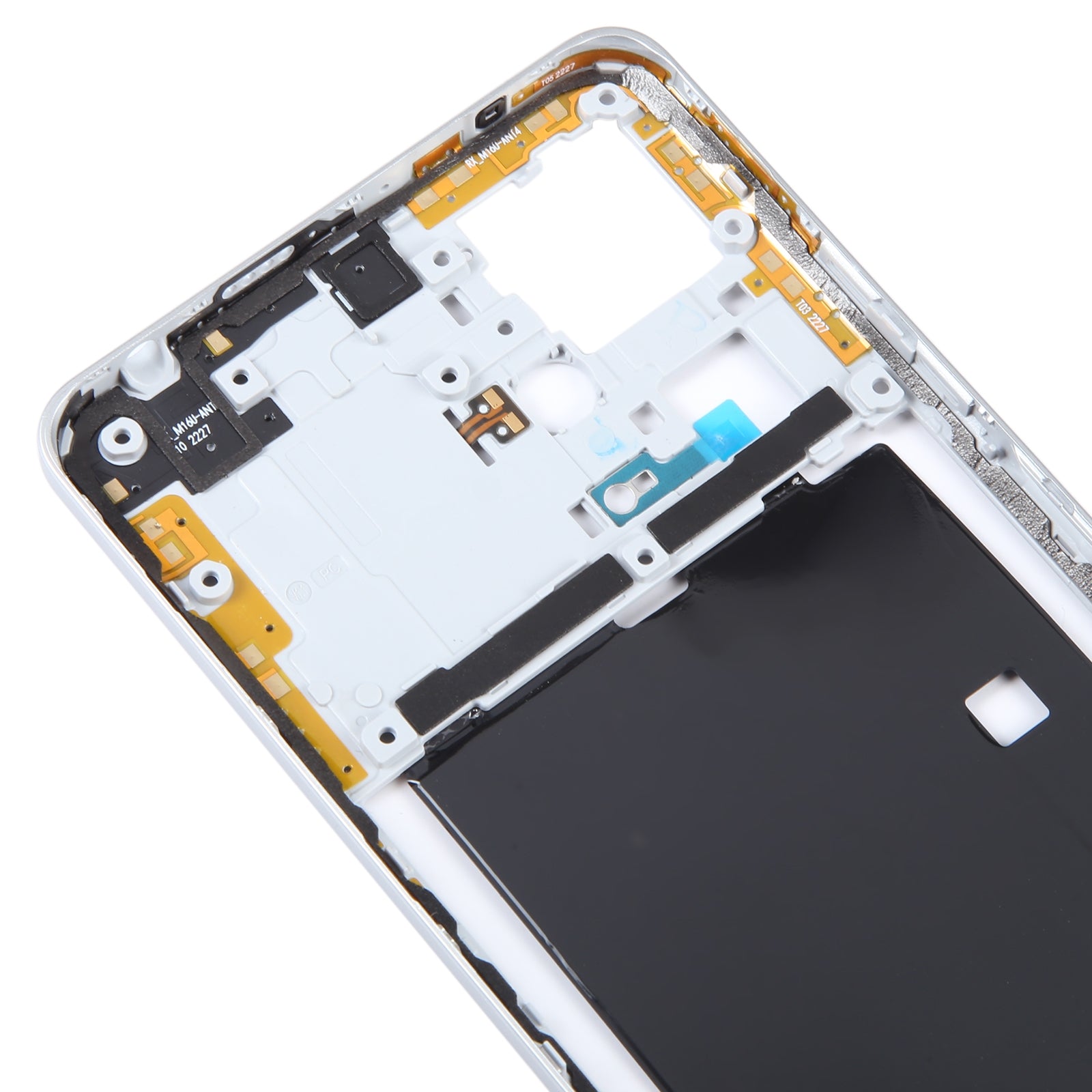 Chassis Back Cover Frame Xiaomi Redmi Note 12 Pro + Silver
