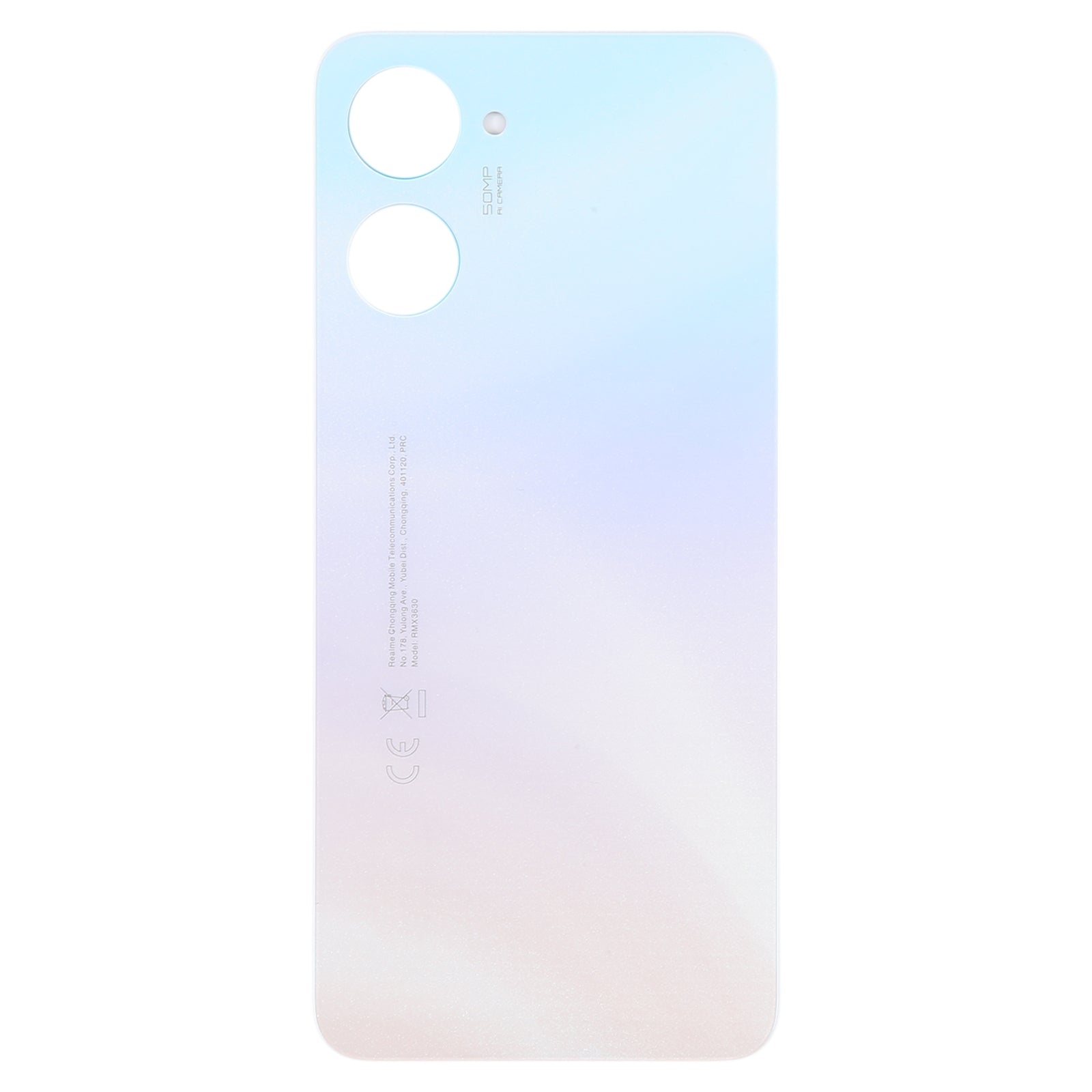 Battery Cover Back Cover Realme 10 White