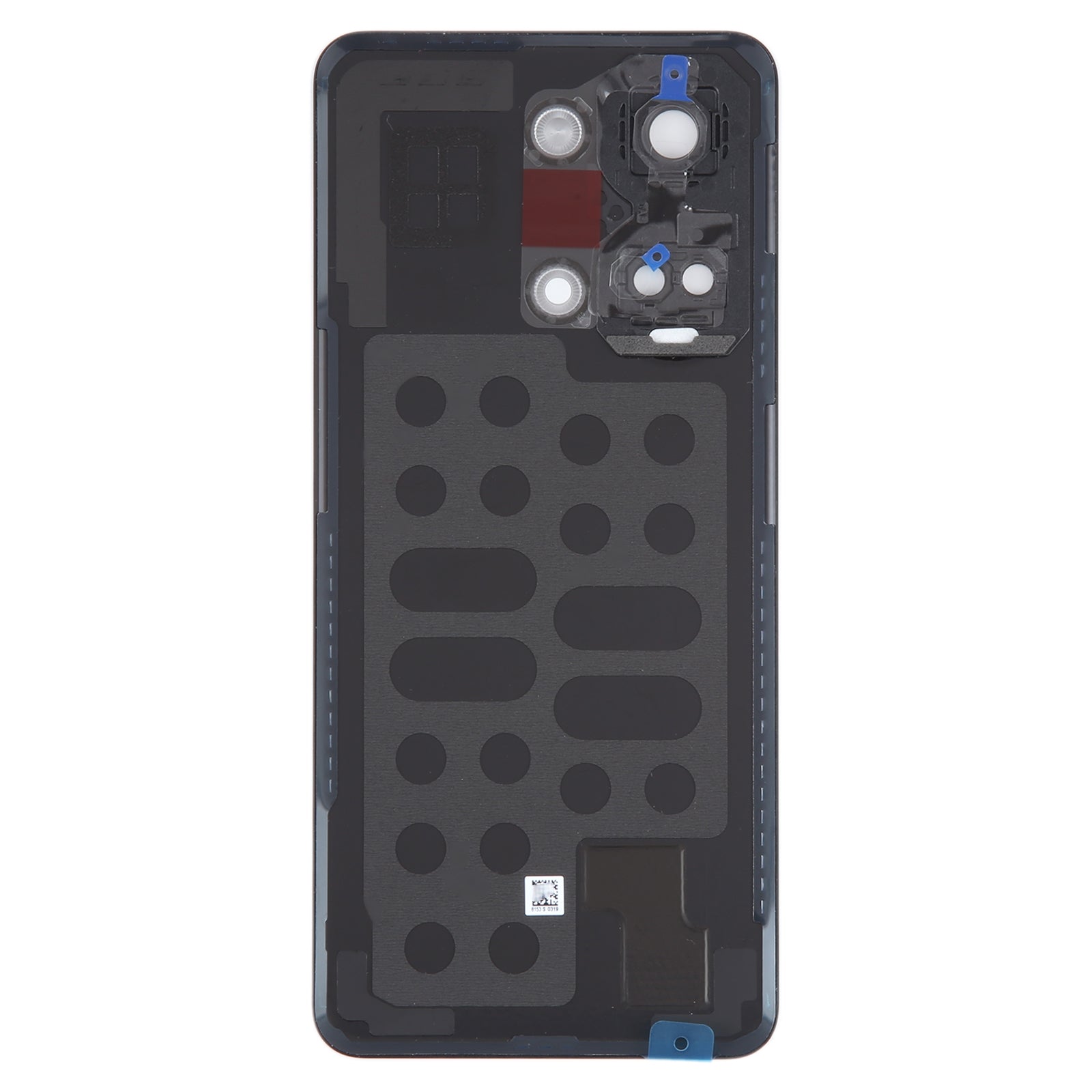 Tapa Bateria Back Cover + Lente Camara Trasera OnePlus Ace 2V Negro
