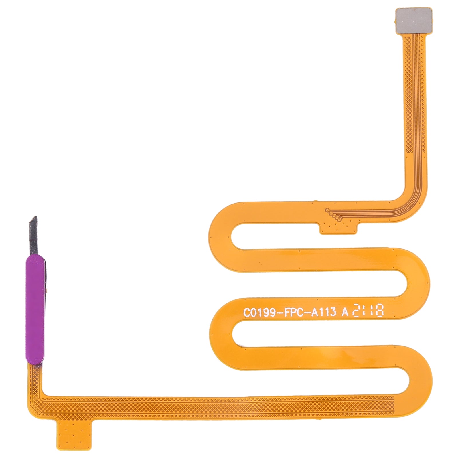 Capteur d'empreintes digitales à bouton flexible Infinix Note 10 Pro Violet
