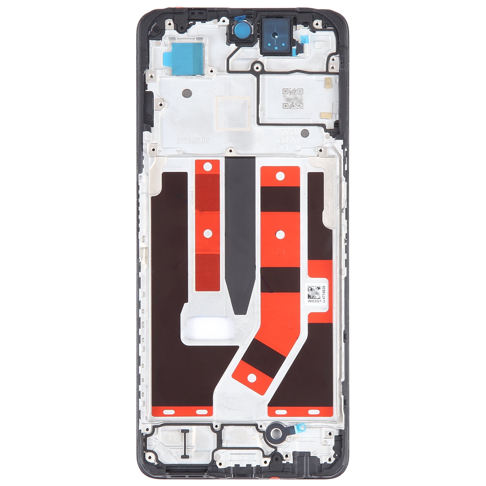 Châssis de cadre central LCD OnePlus Nord CE 3 Lite CPH2467 CPH2465