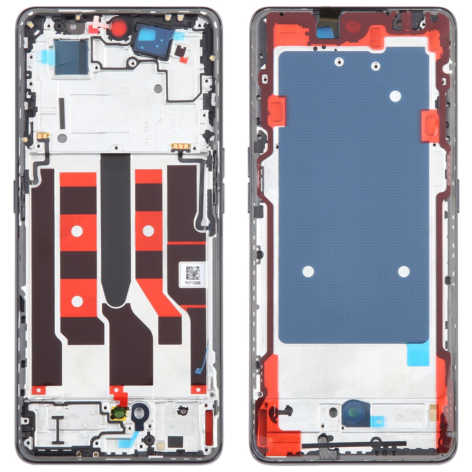 Oppo A1 Pro LCD Middle Frame Chassis Black