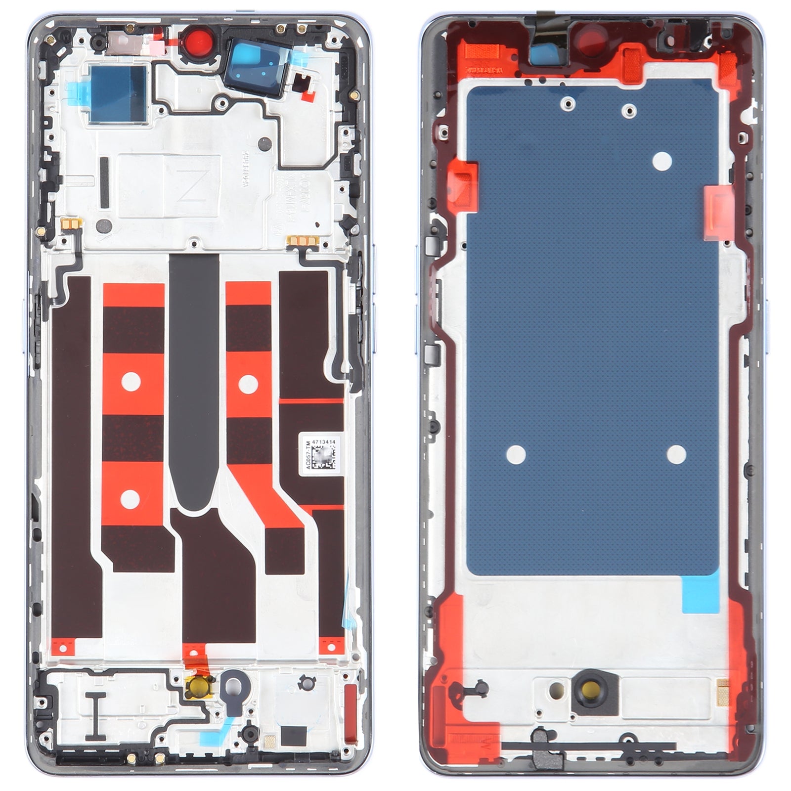 Oppo A1 Pro LCD Intermediate Frame Chassis Blue