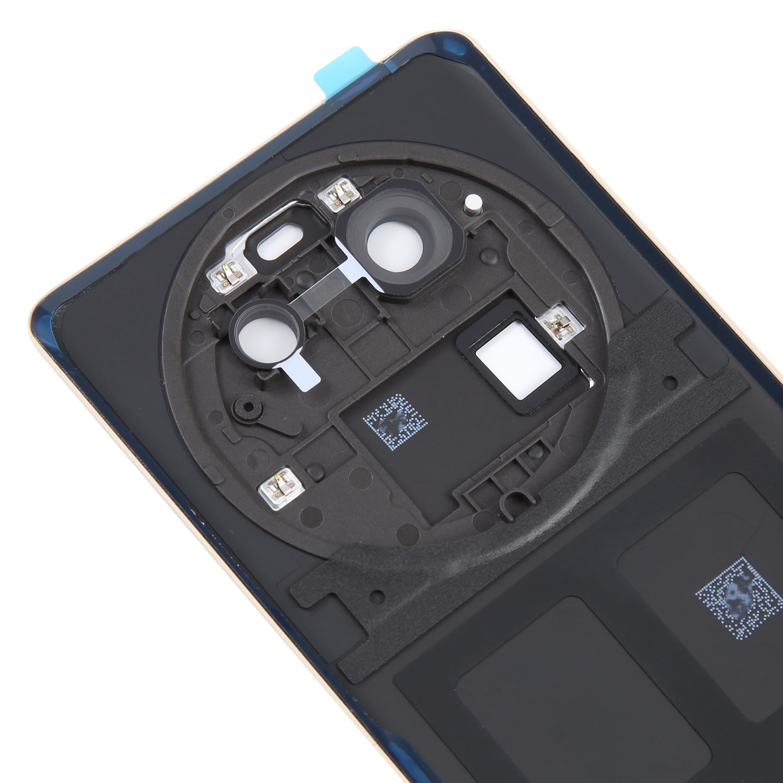 Cache Batterie Cache Arrière + Objectif Caméra Arrière Oppo Find X6 Blanc