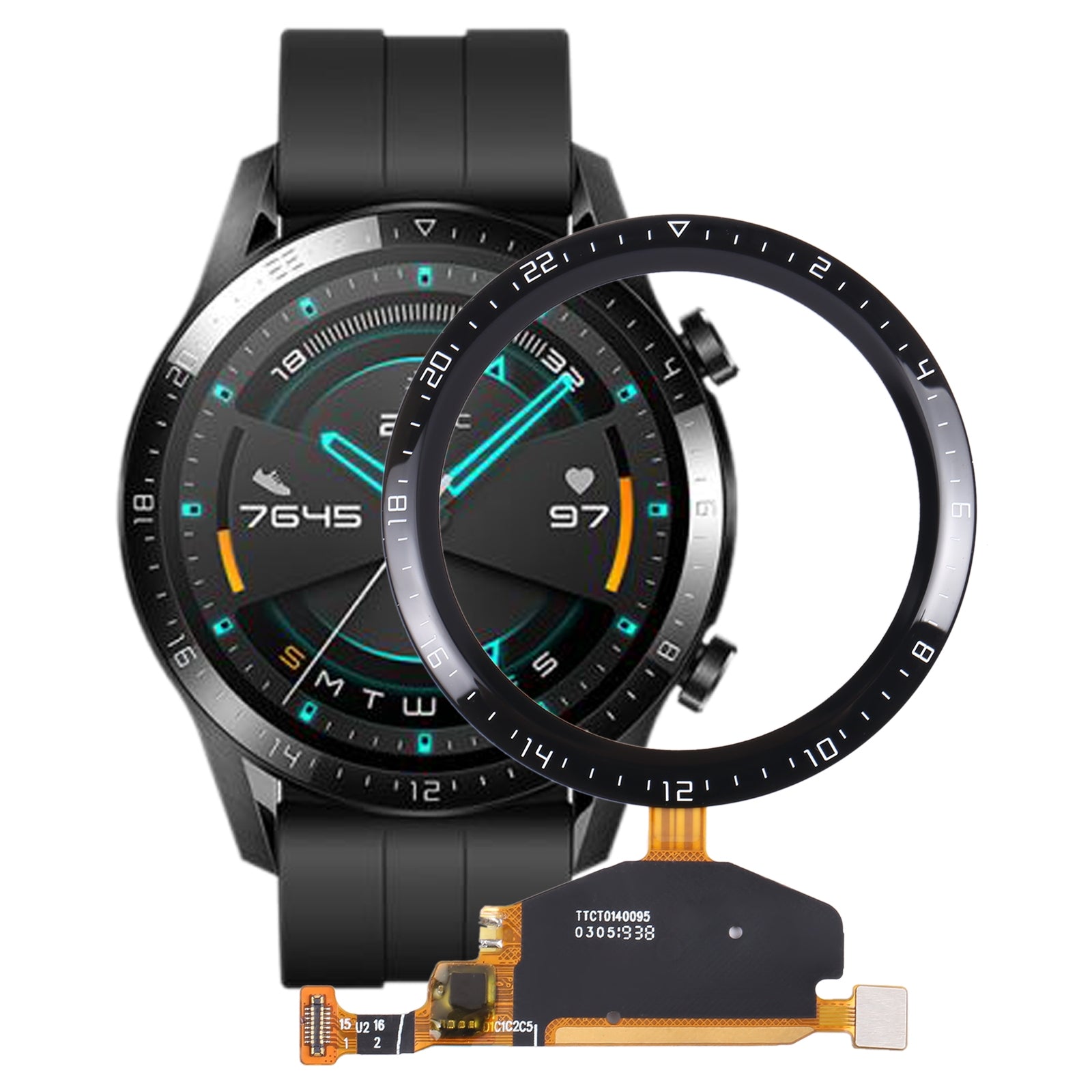 Pantalla Tactil Digitalizador Huawei Watch GT 2 46mm