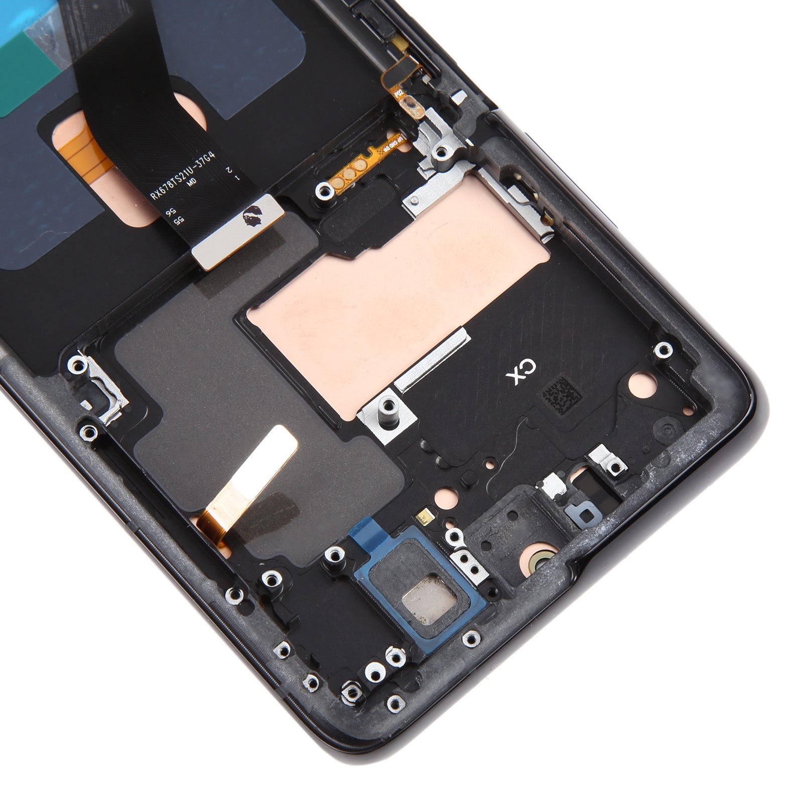 OLED Plein Écran + Tactile + Cadre Samsung Galaxy S21 Ultra 5G G998B Noir