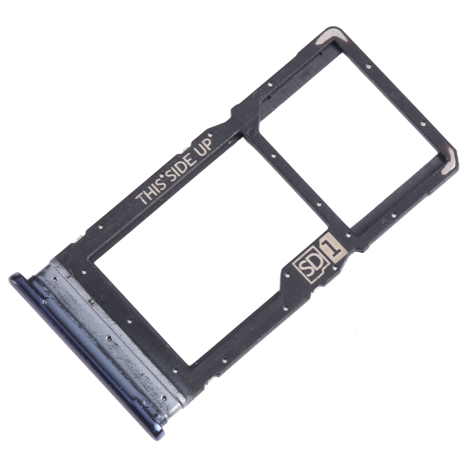 SIM / Micro SD Holder Tray Motorola Moto G 5G Plus Blue