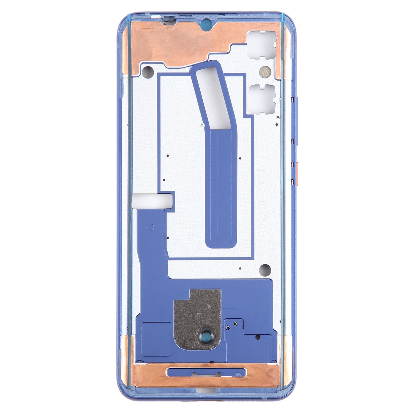 LCD Middle Frame Chassis ZTE Axon 10 Pro 5G Blue