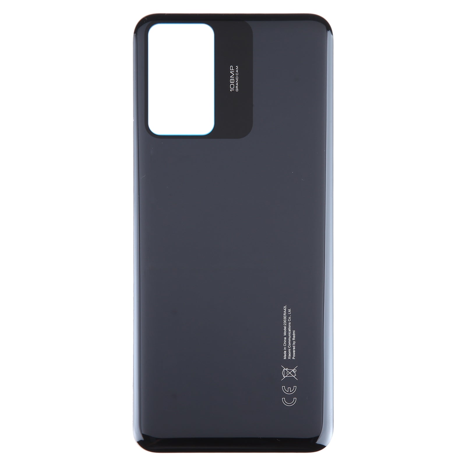 Battery Cover Back Cover Xiaomi Redmi Note 12S Black