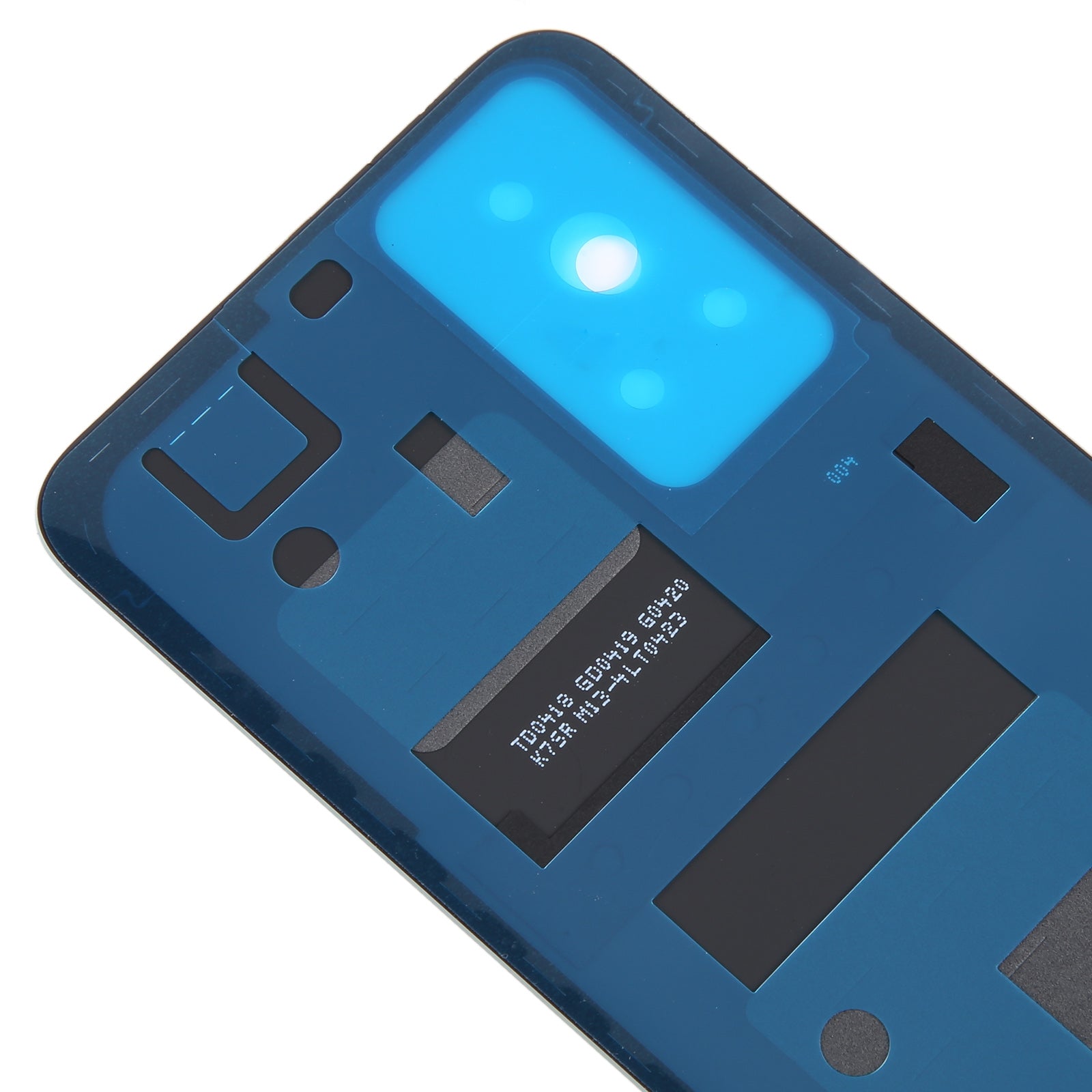 Cache batterie Cache arrière Xiaomi Redmi Note 12S Noir