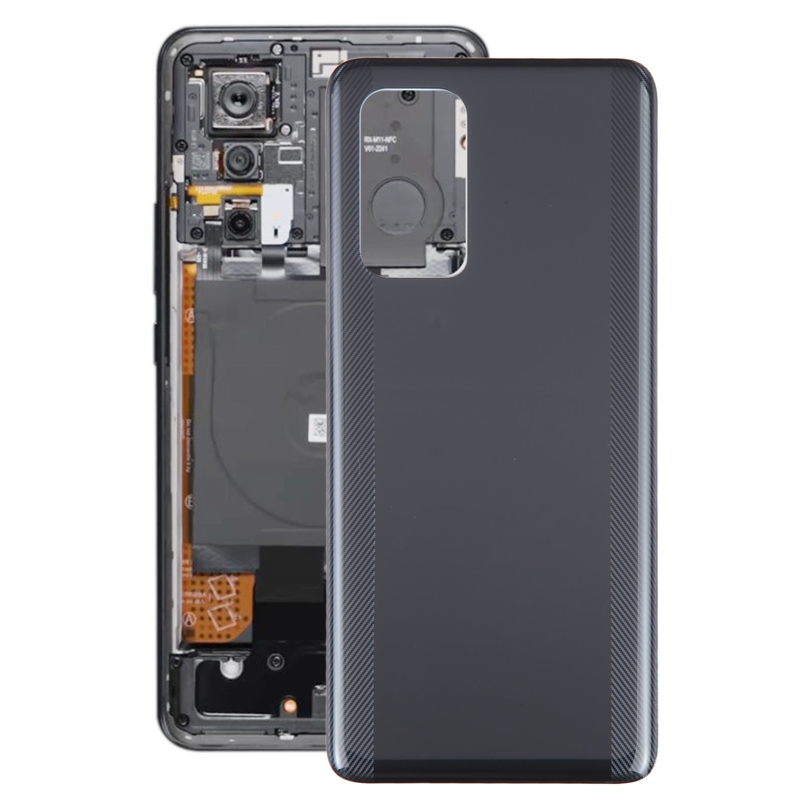 Battery Cover Back Cover Xiaomi Redmi K60 Black