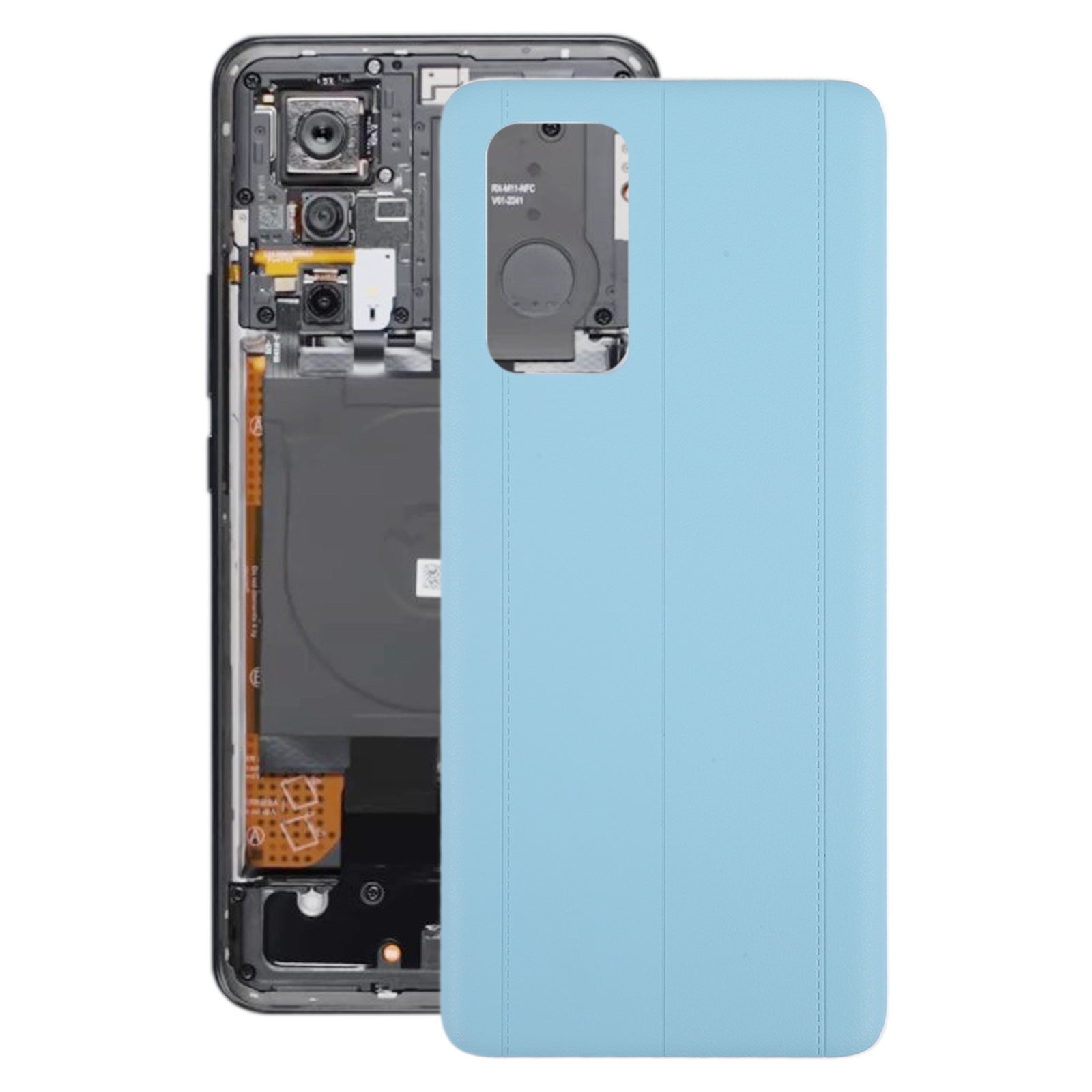 Tapa Bateria Back Cover Xiaomi Redmi K60 Azul