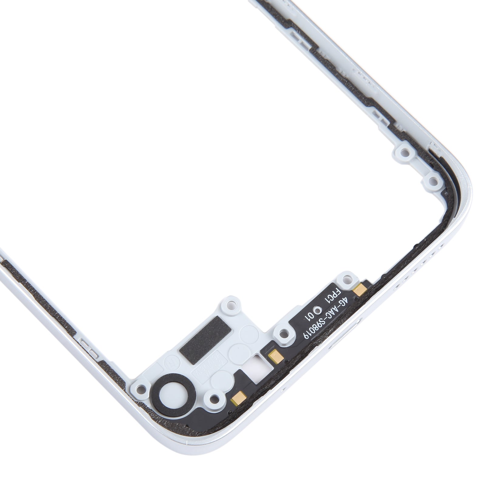 Chasis Carcasa Trasera Marco Xiaomi Redmi 12 4G Plata