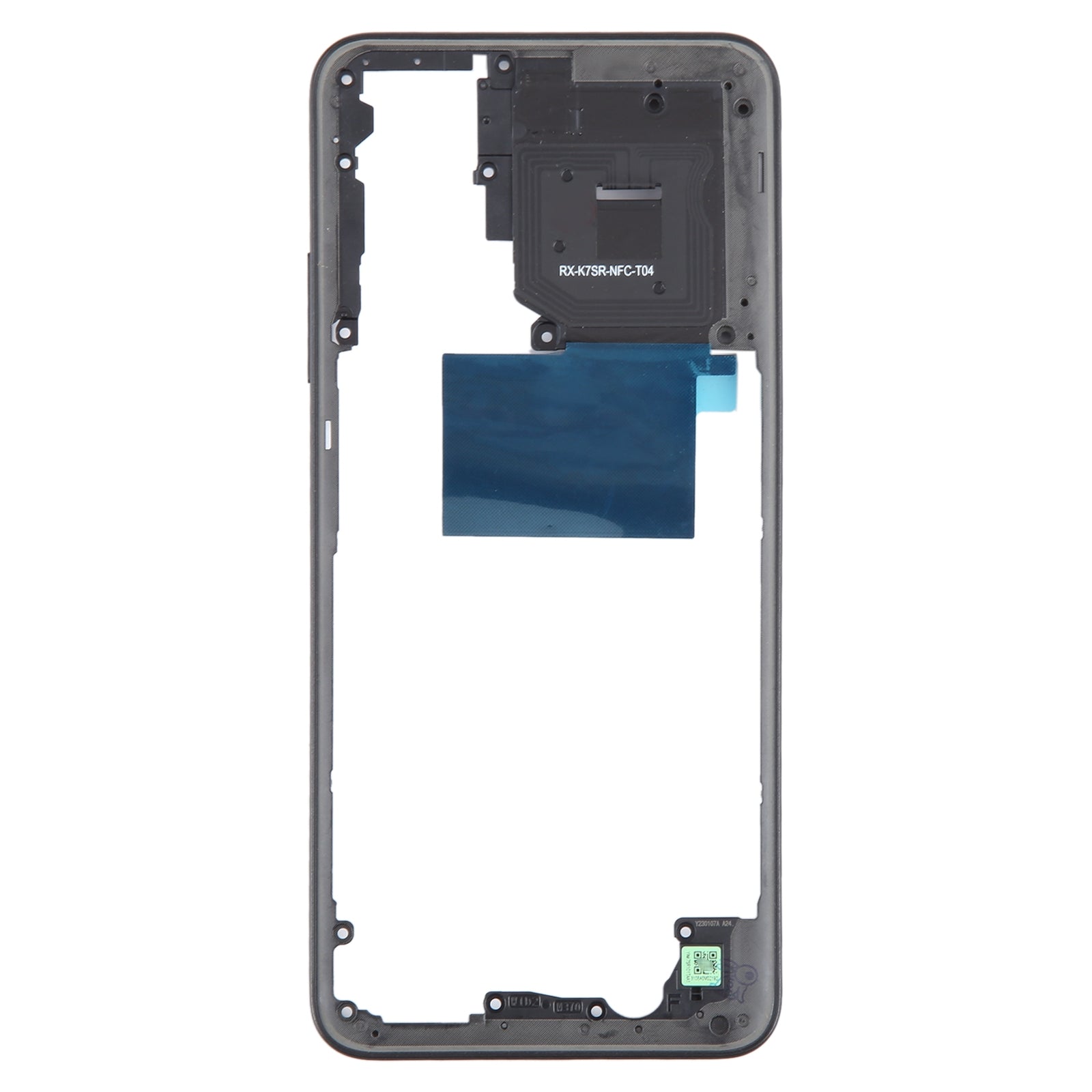 Chassis Back Cover Frame Xiaomi Redmi Note 12S Black