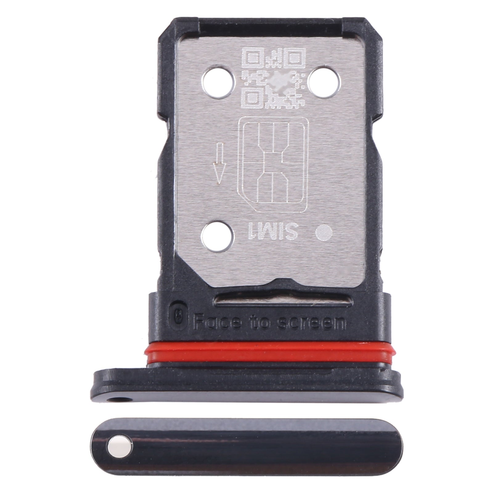 SIM Holder Tray DUAL SIM OnePlus 11R CPH2487 Black