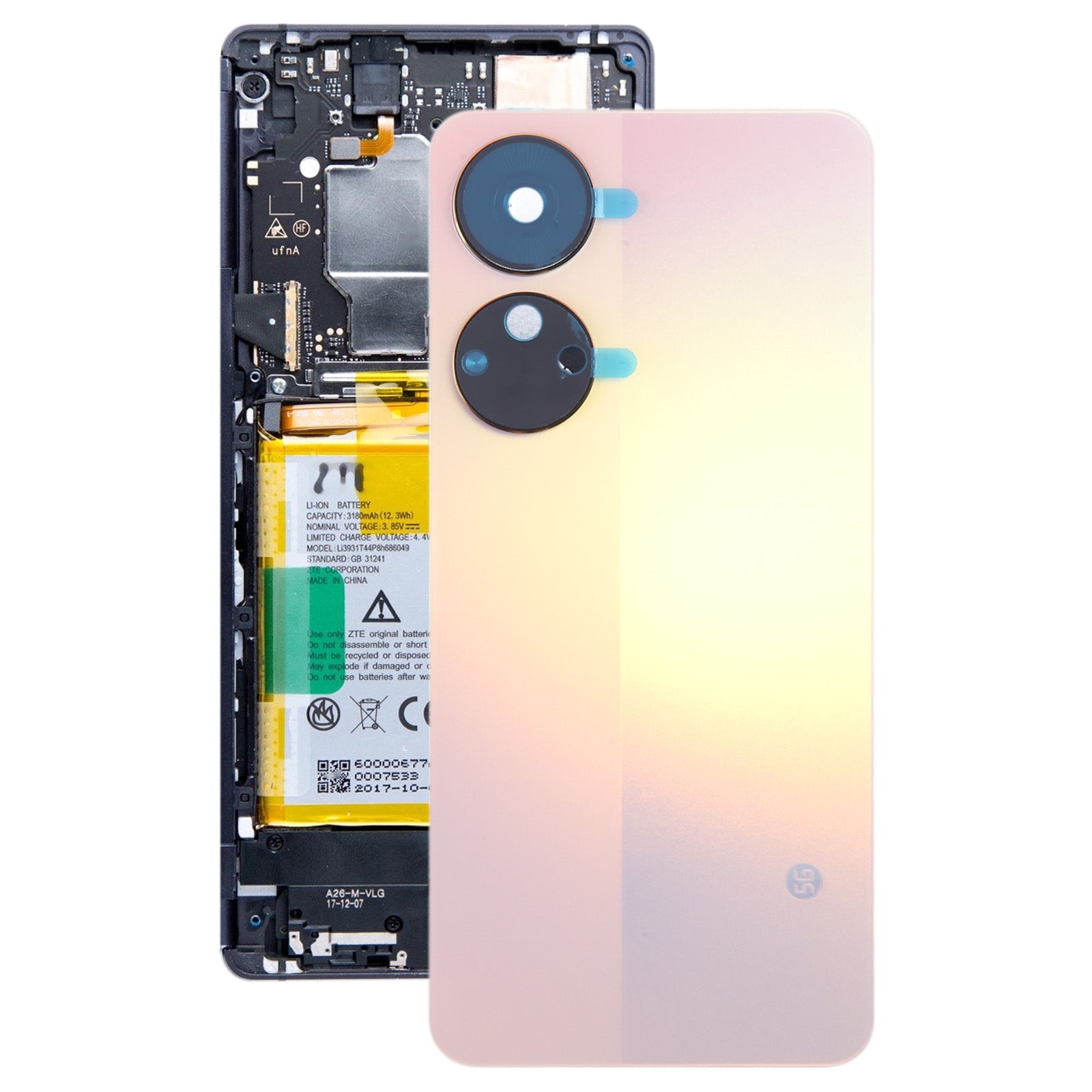 Battery Cover Back Cover ZTE Voyage 40 Pro+ Pink