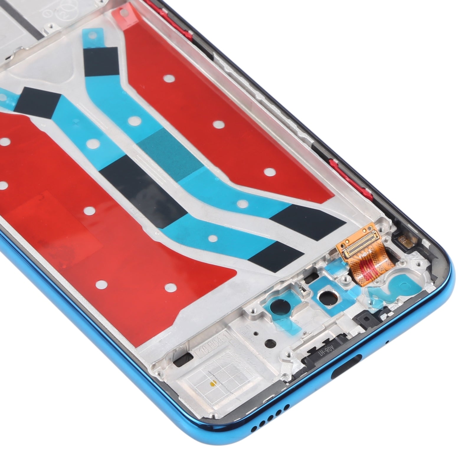 Plein Écran + Tactile + Cadre Huawei P Smart S Bleu