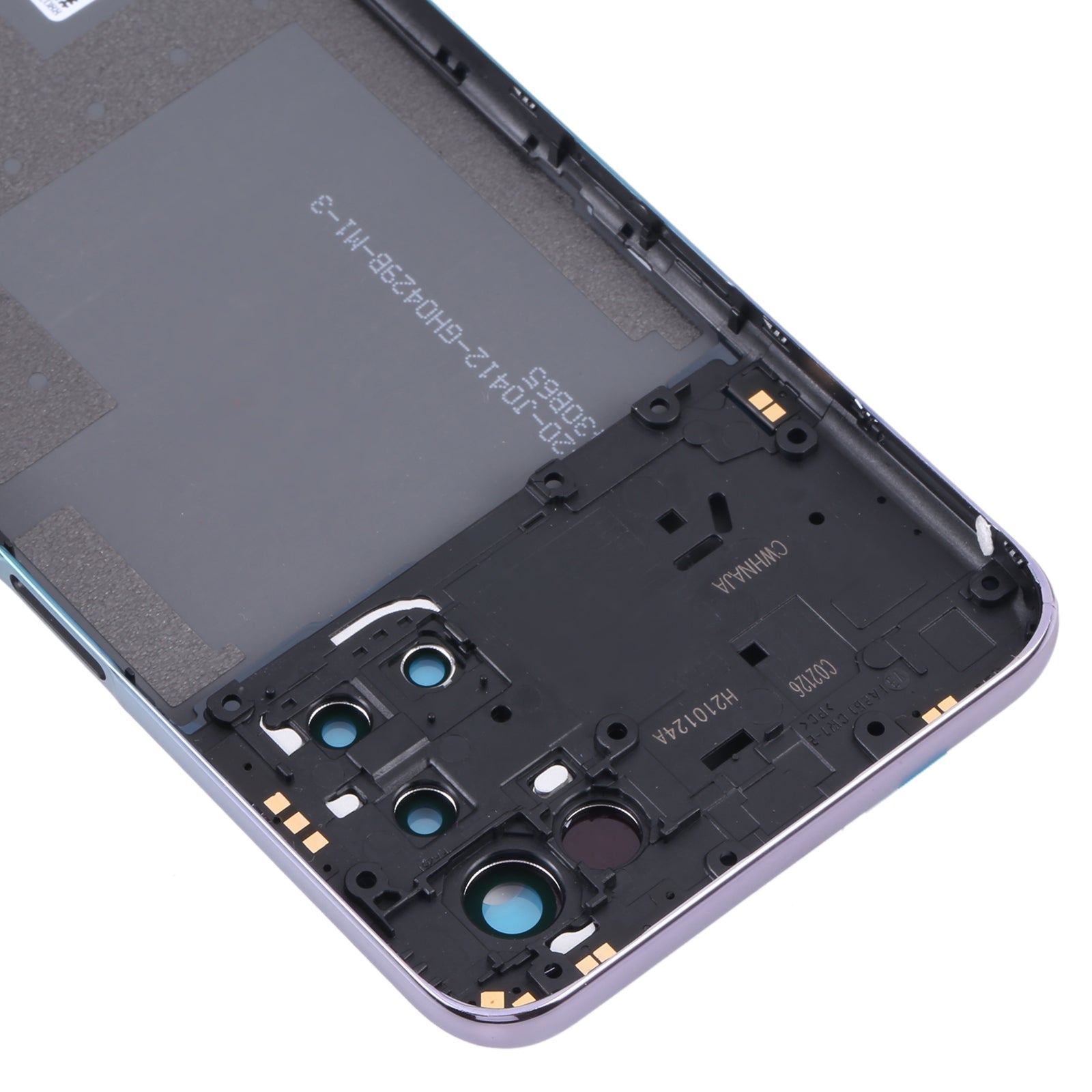 Battery Cover Back Cover + Intermediate Frame Oppo A93 5G Blue