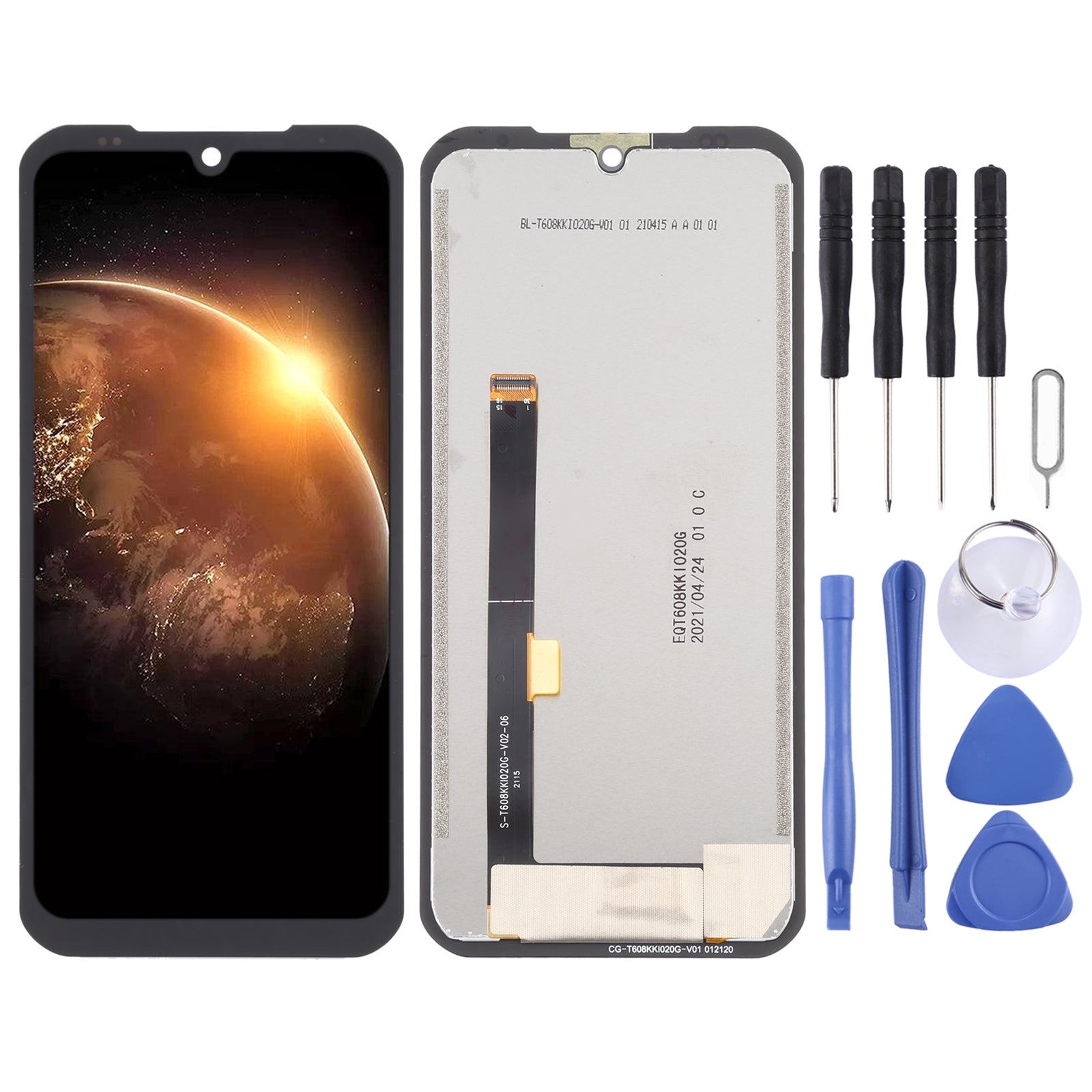 LCD Screen + Touch Digitizer Doogee S86 Pro Black