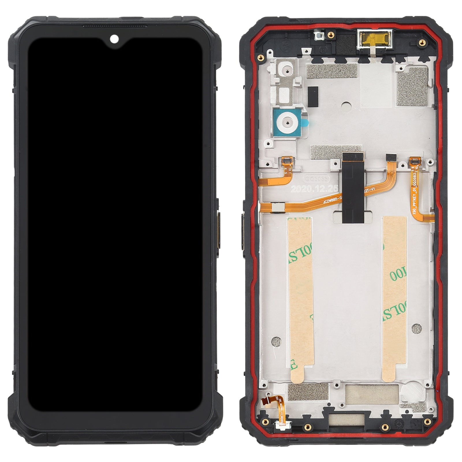 Ecran complet LCD + Tactile + Châssis Ulefone Armor 7E