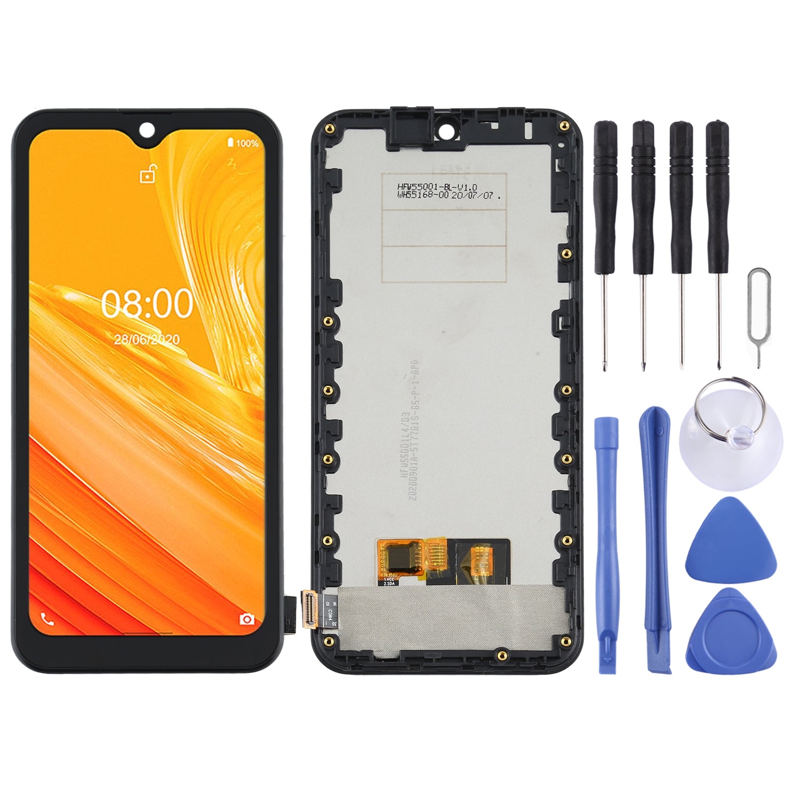 LCD Screen + Touch Digitizer Ulefone Note 8