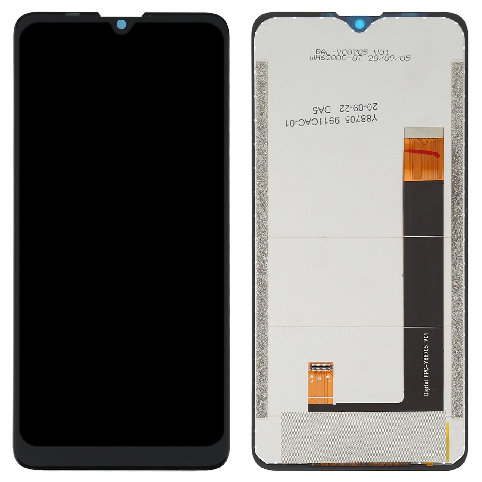 LCD Screen + Digitizer Touch BlackView A80
