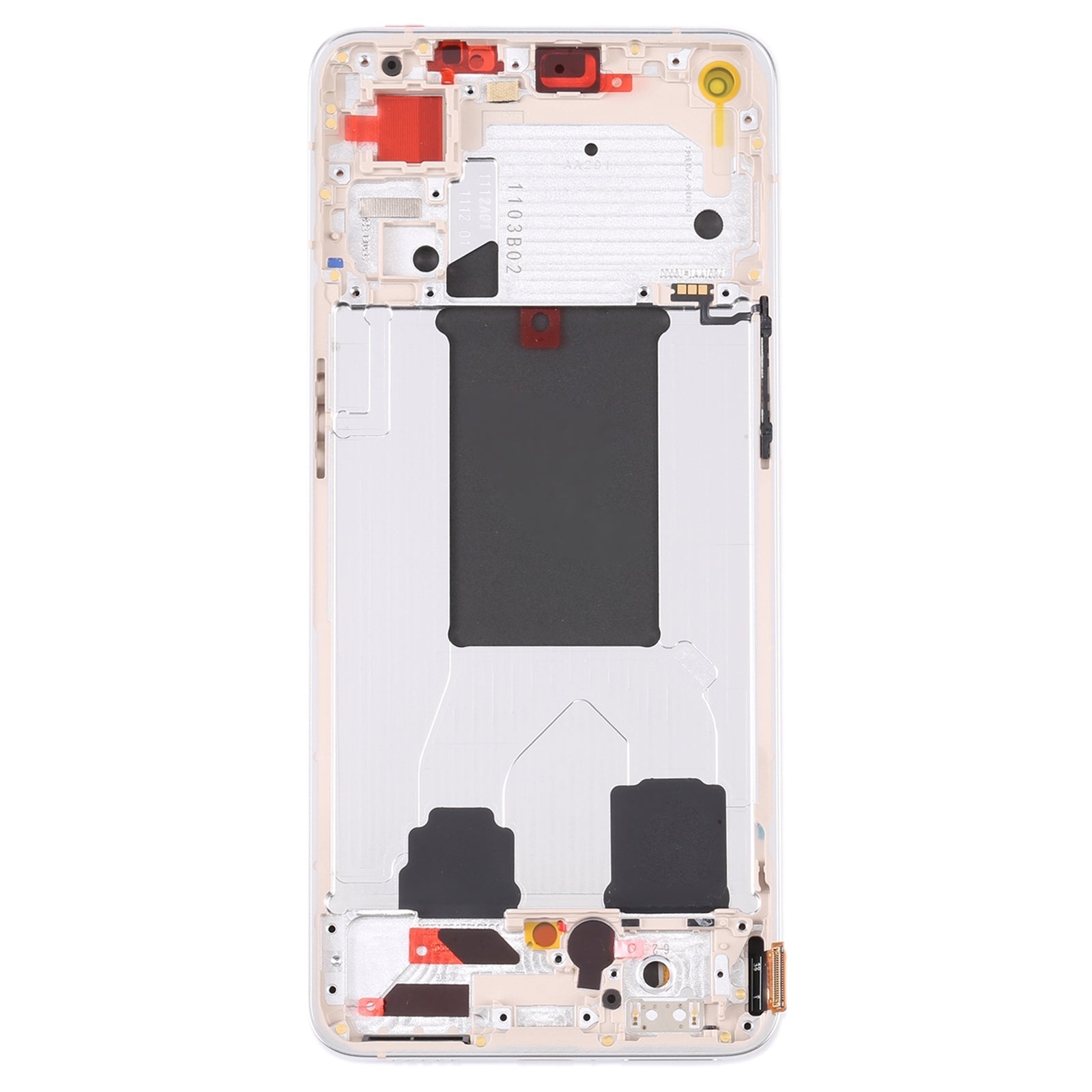 LCD Middle Frame Chassis Oppo Reno7 Pro 5G Gold