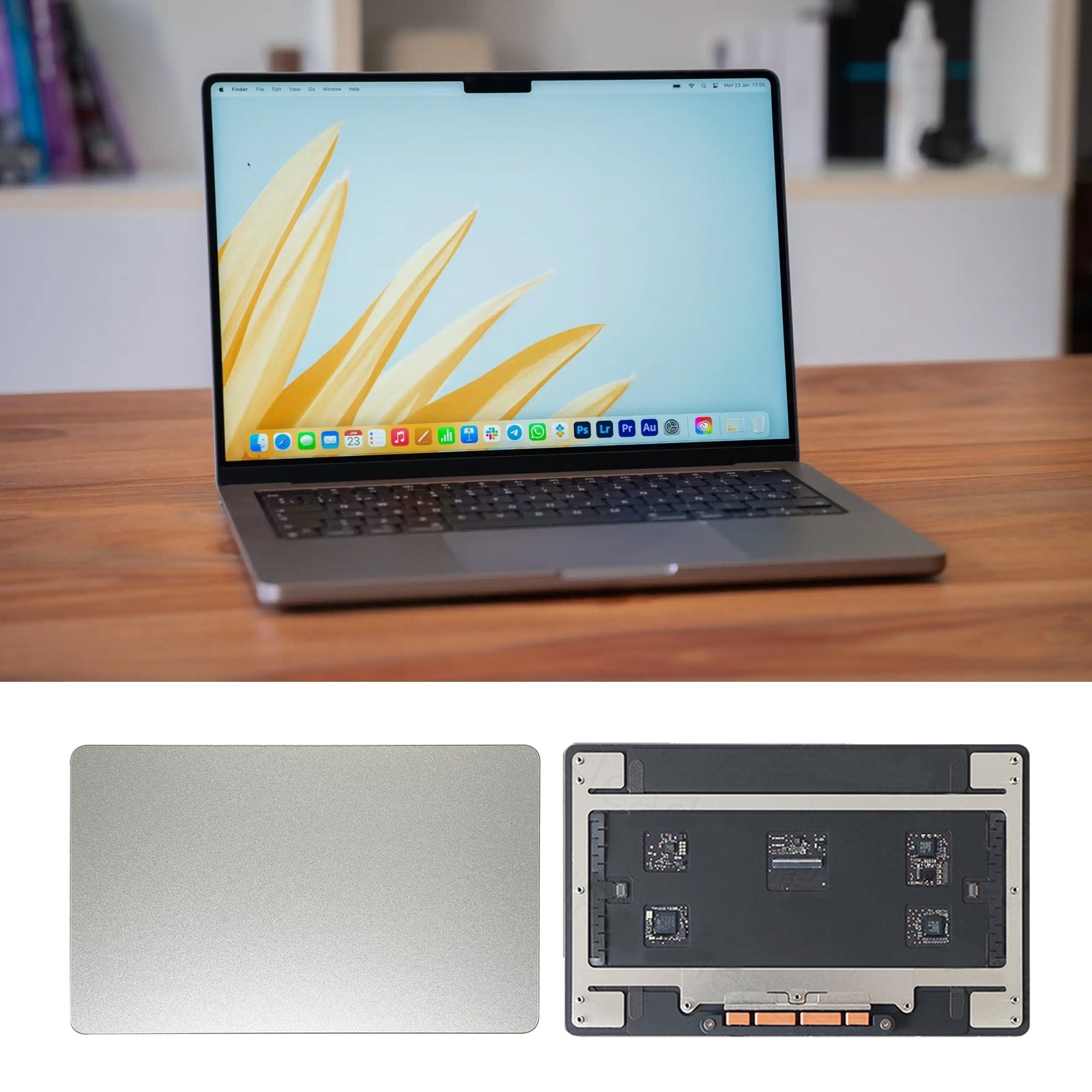 Panel Tactil TouchPad MacBook Pro 16 M2 A2780 2023 EMC8103 Plata