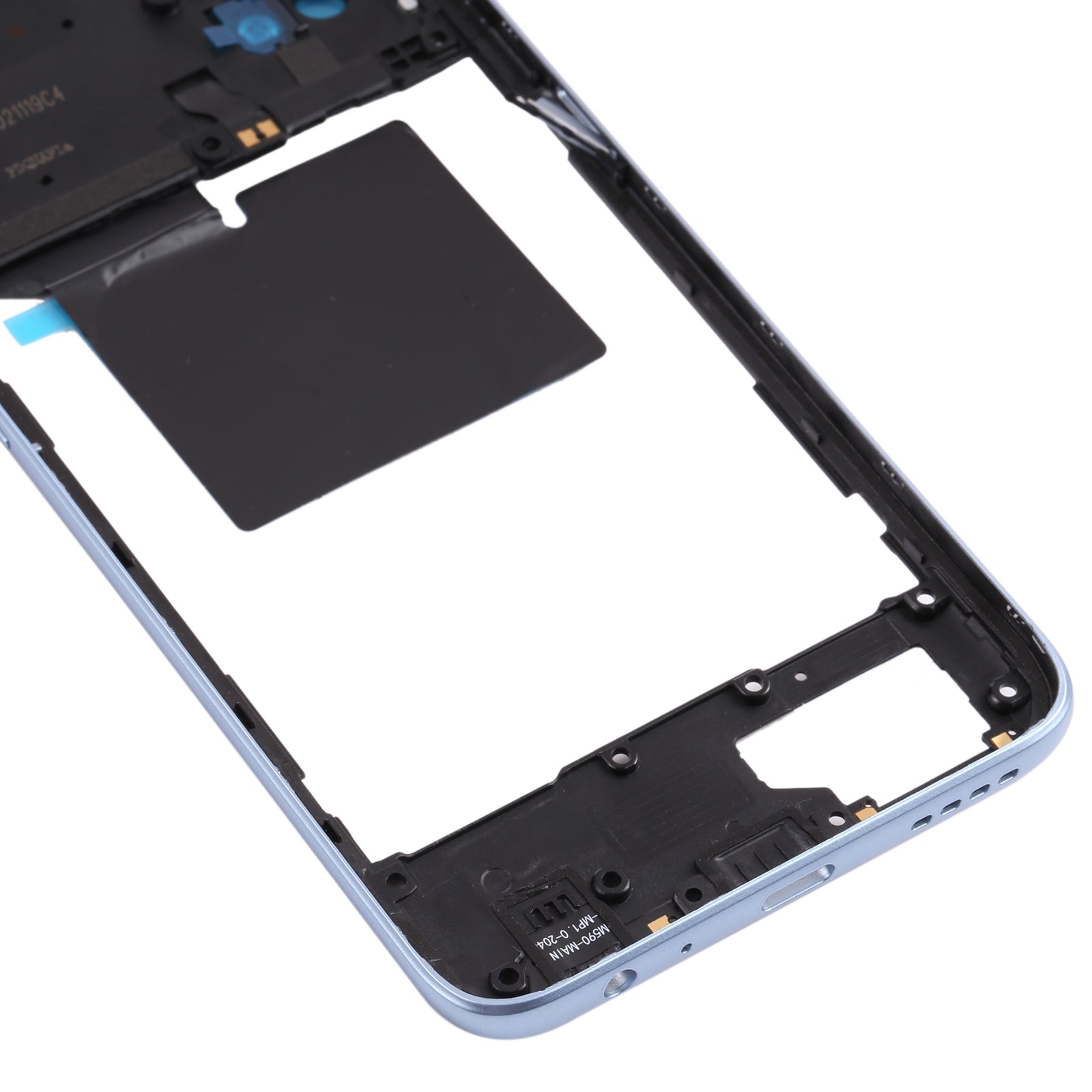 Chassis Middle Frame LCD Oppo Realme 7 Pro Silver