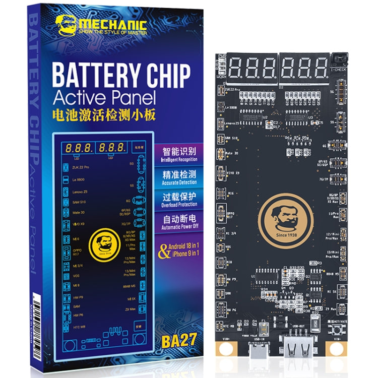Mechanical BA27 Battery Activation Detection Board For iPhone 5-13 Pro Max / Android Phone