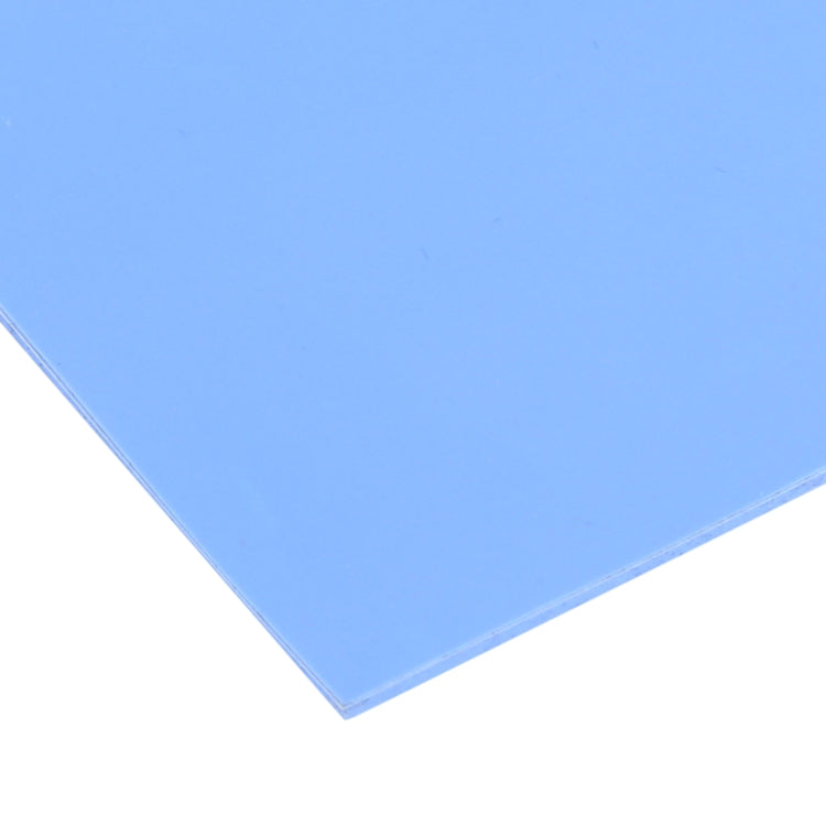 Taille du tapis de travail isolé thermiquement : 10 x 10 cm (bleu).