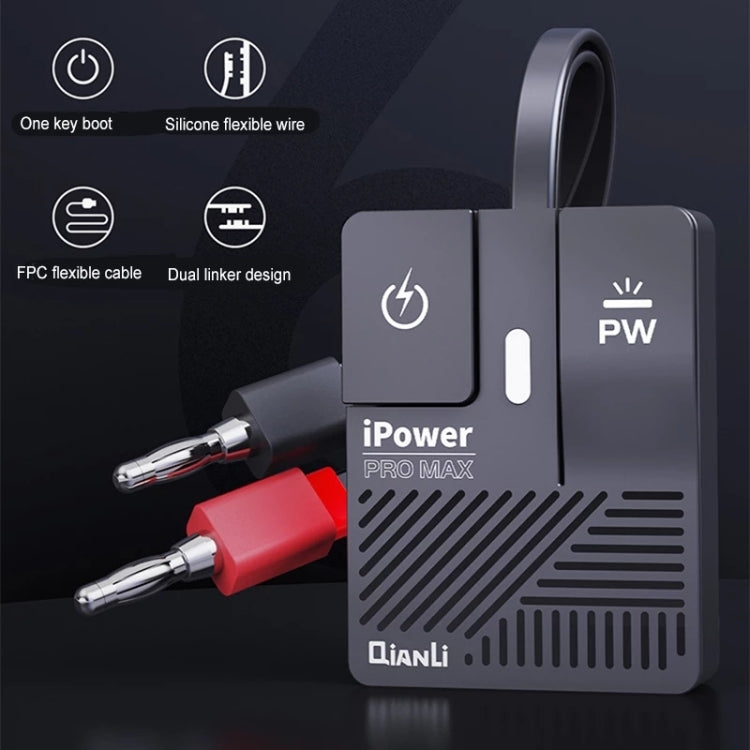 Qianli iPower Max Pro Power Supply Test Cable For iPhone 11 / 11 Pro Max / 11 Pro / X / XS / XS Max / 8 / 8 Plus / 7 / 7 Plus / 6 / 6 Plus / 6S / 6S Plus