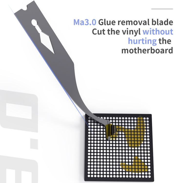 18 types 3 en 1 CPU IC Glue Remove Handmade Knife MA: 3.0