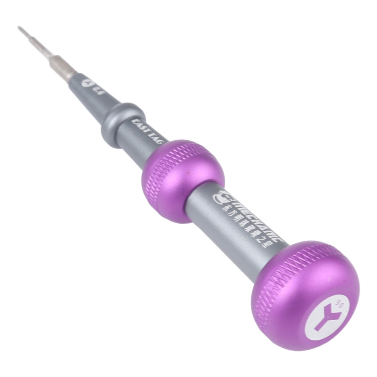 Mechanic East Tag Precision Strong Magnetic Tri-Point Screwdriver y0.6 (Purple)